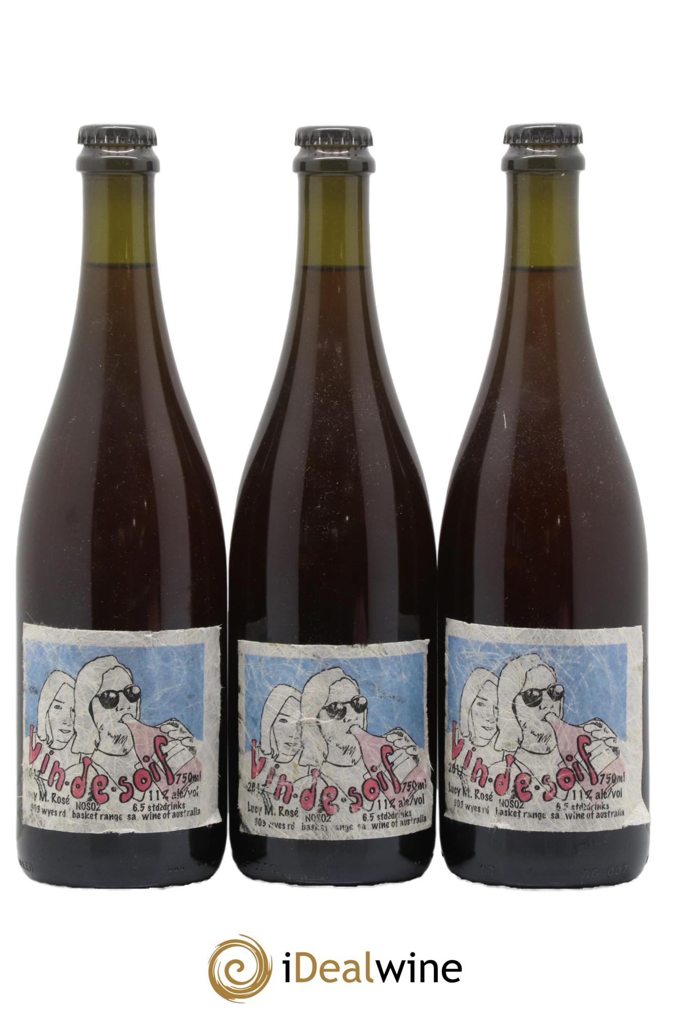 Australie Adelaide Hills Vin de Soif Lucy Margaux 2017 - Lot of 3 bottles - 0