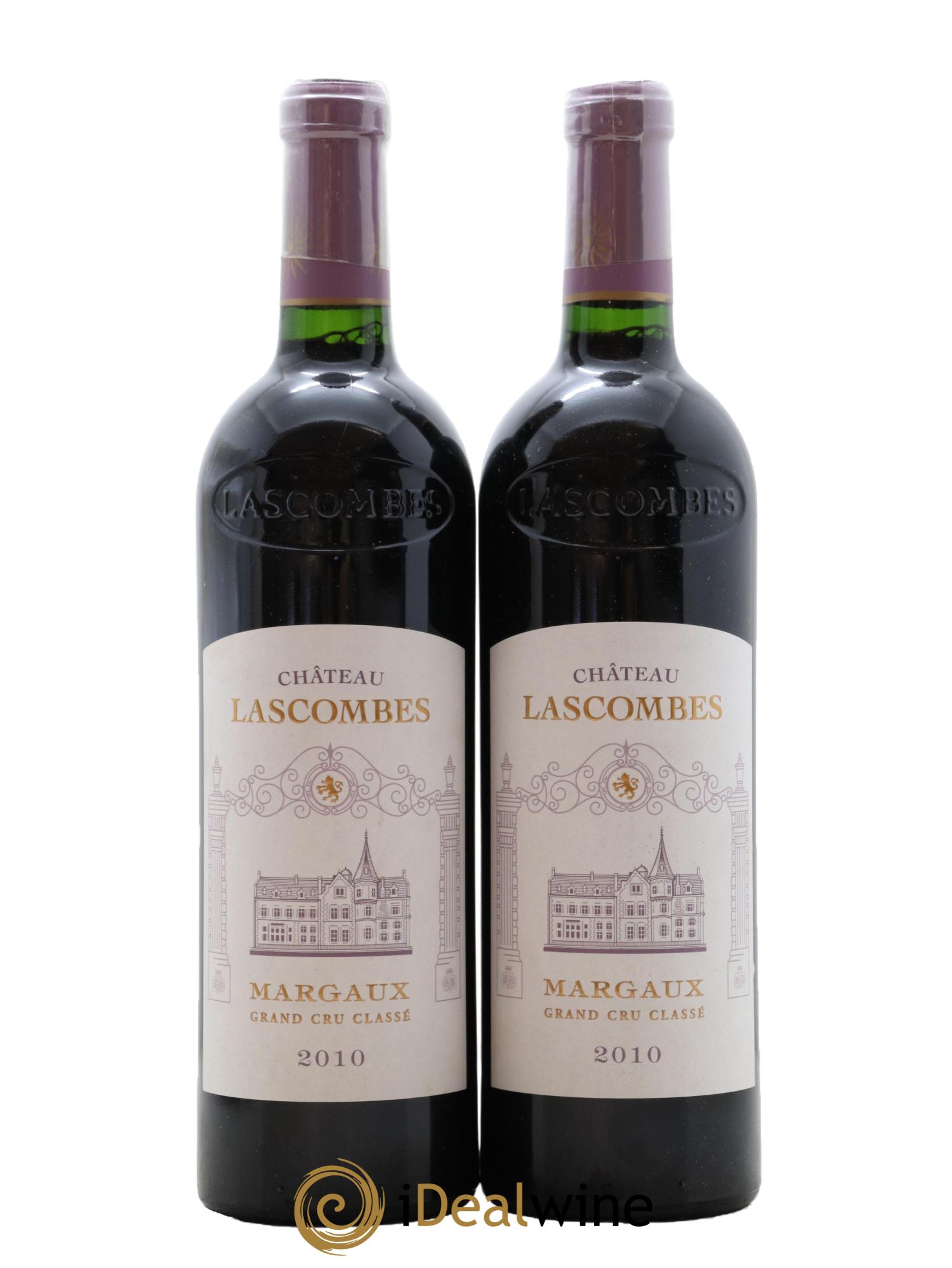 Château Lascombes 2ème Grand Cru Classé 2010 - Lot de 2 bouteilles - 0