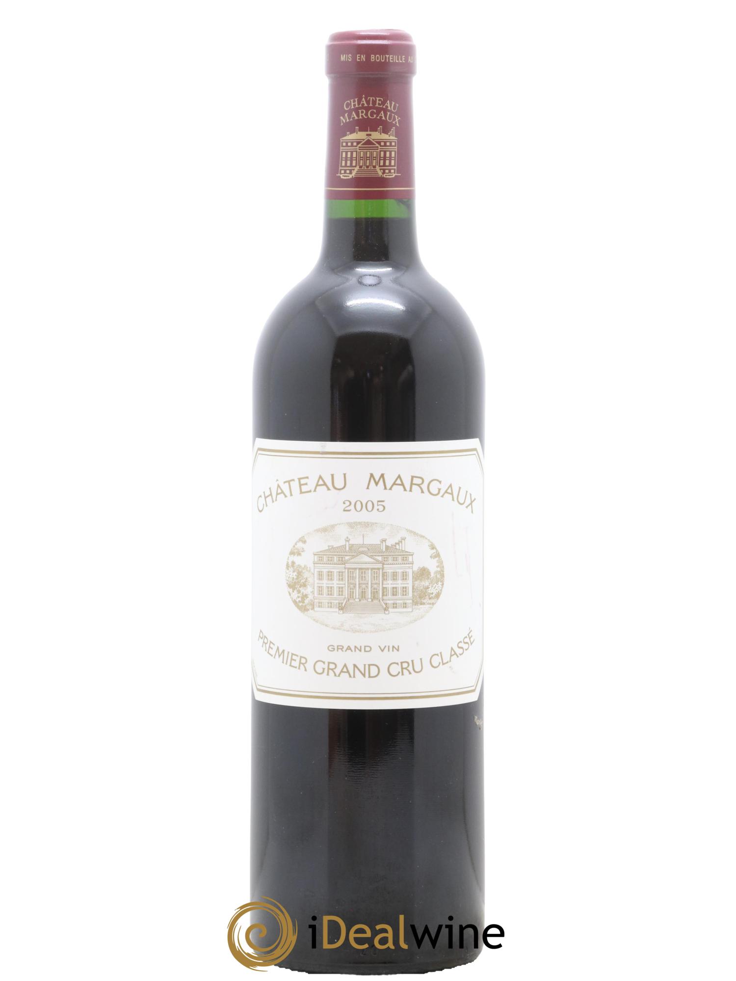 Château Margaux 1er Grand Cru Classé 2005 - Lot de 1 bouteille - 0
