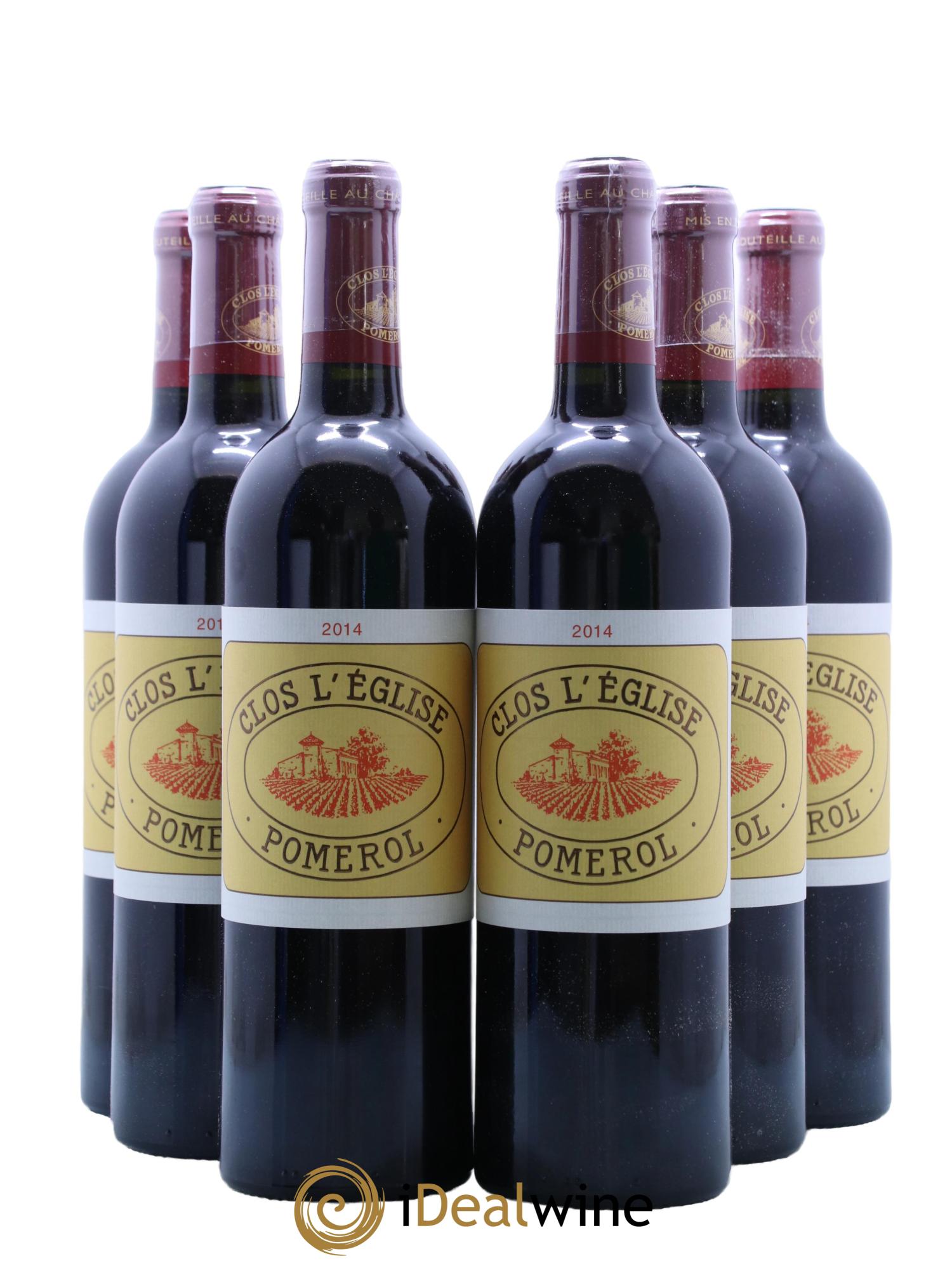 Clos l'Eglise 2014 - Lot de 6 bouteilles - 0