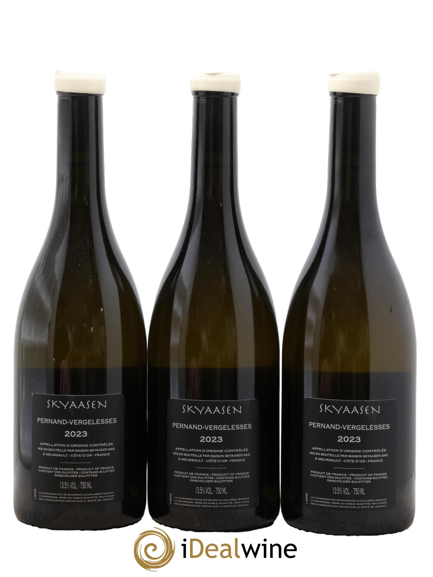 Pernand-Vergelesses Maison Skyaasen 2023 - Lotto di 3 bottiglie - 1