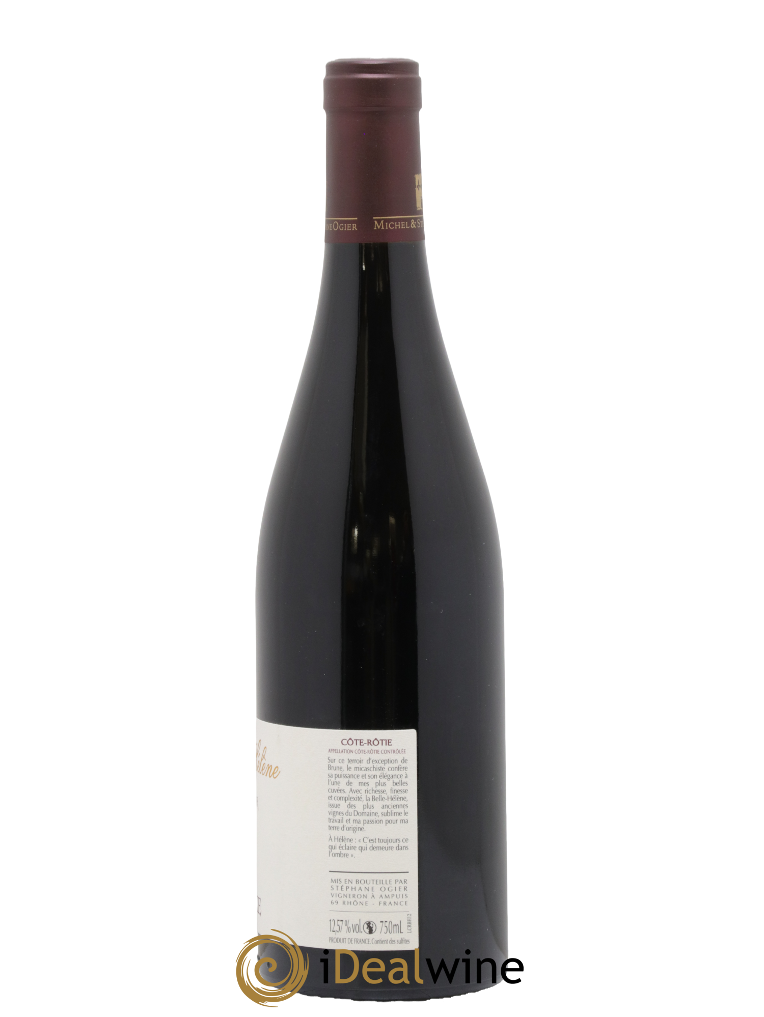 Côte-Rôtie La Belle Hélène Stéphane Ogier 2012 - Lot de 1 bouteille - 1
