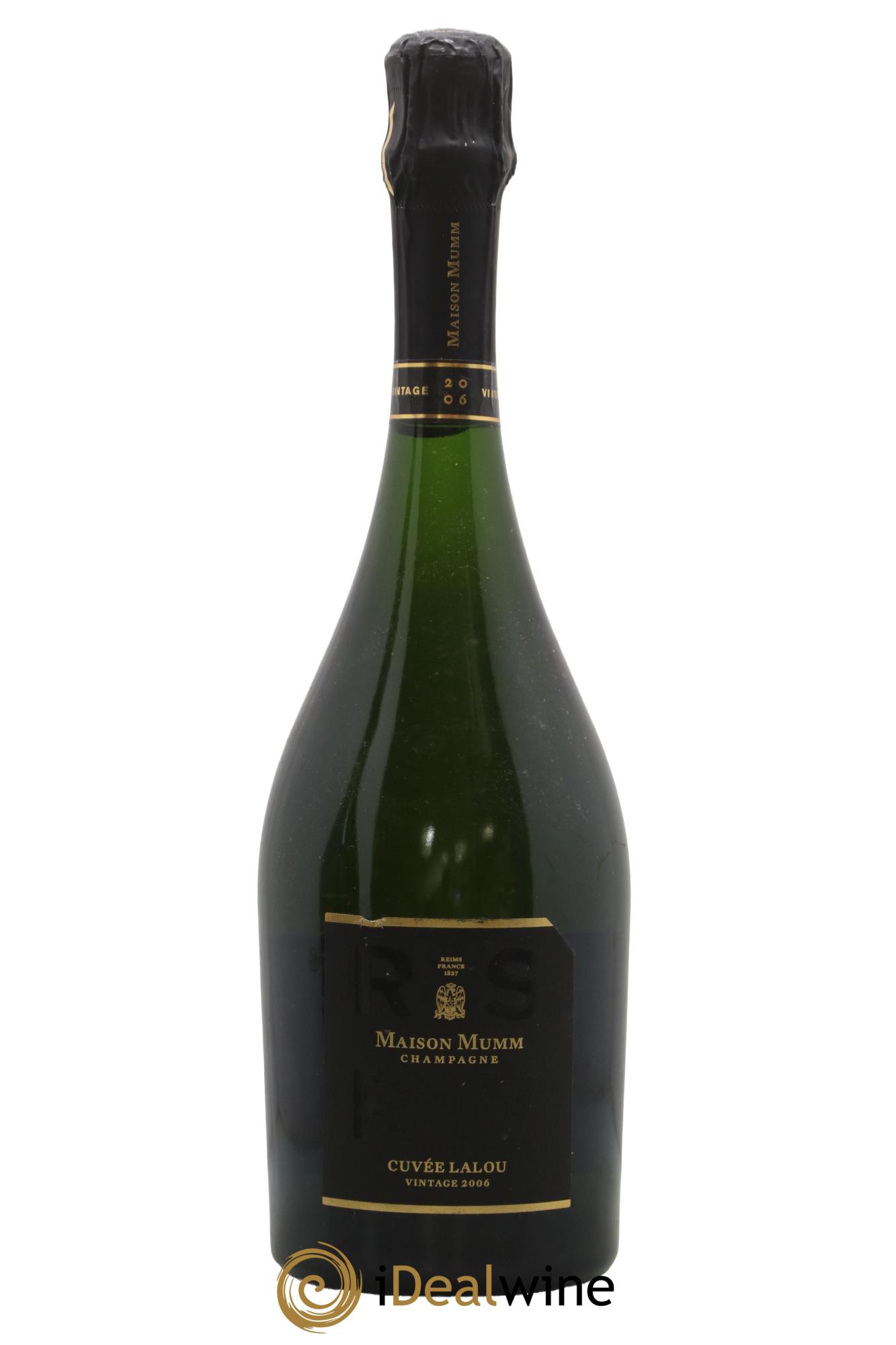 RSRV cuvée Lalou Mumm 2006 - Posten von 1 Flasche - 0