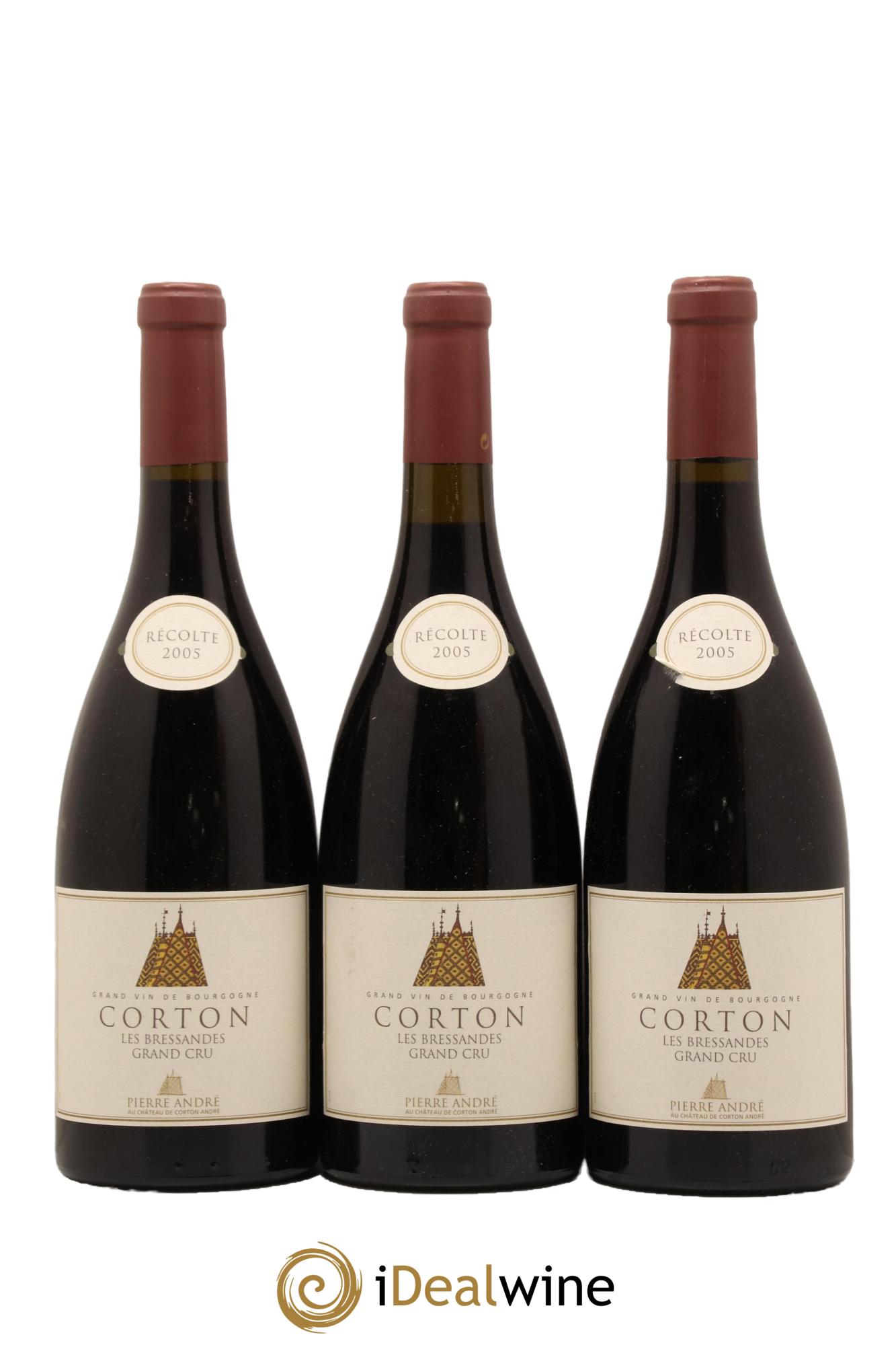 Corton Grand Cru Les Bressandes Maison Pierre Andre 2005 - Lot de 6 bouteilles - 2