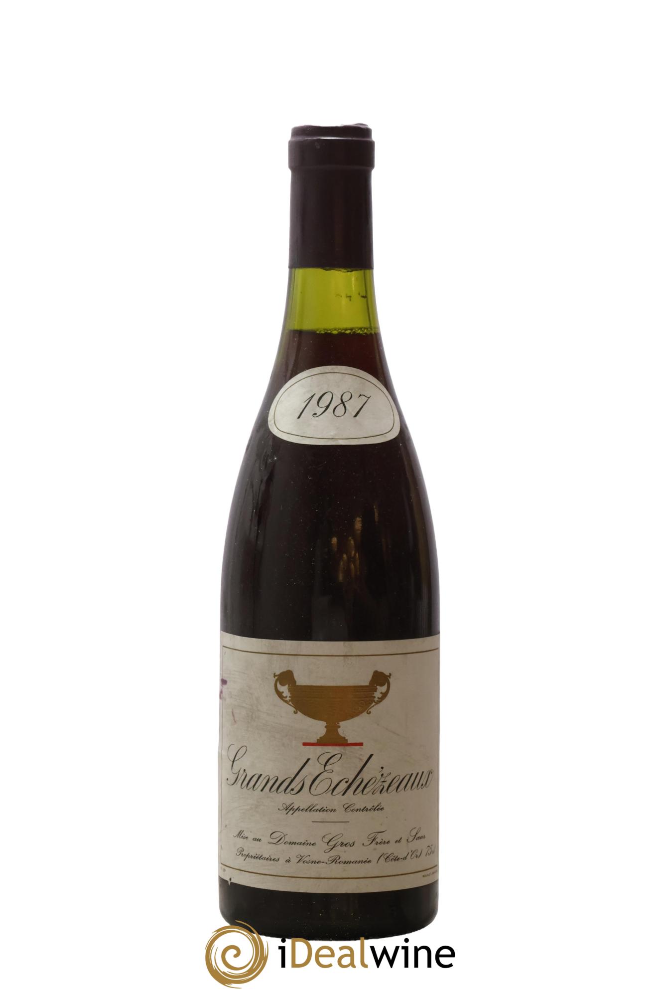 Grands-Echezeaux Grand Cru Gros Frère & Soeur 1987 - Lot de 1 bouteille - 0