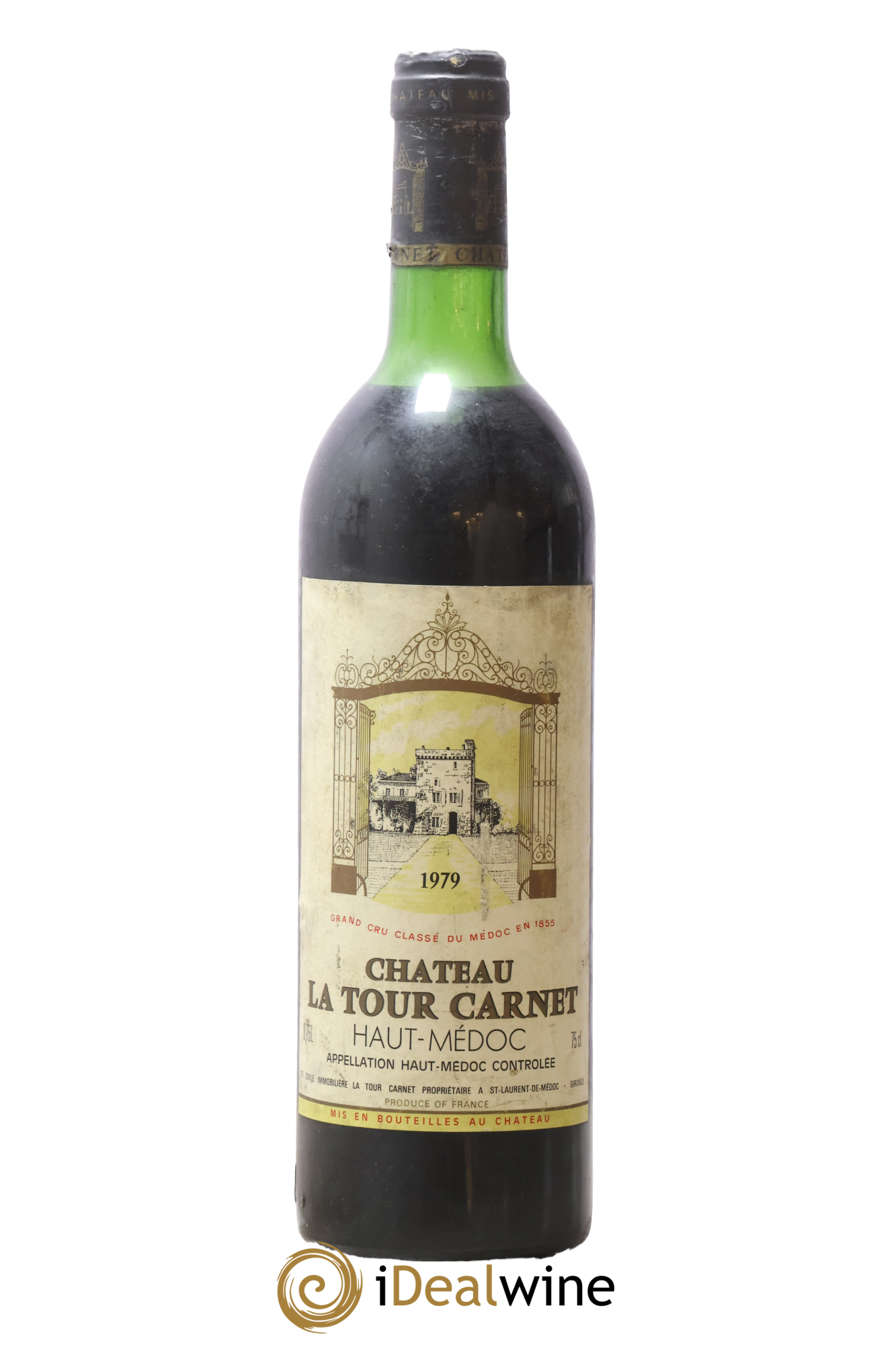Château la Tour Carnet 4ème Grand Cru Classé 1979 - Posten von 1 Flasche - 0
