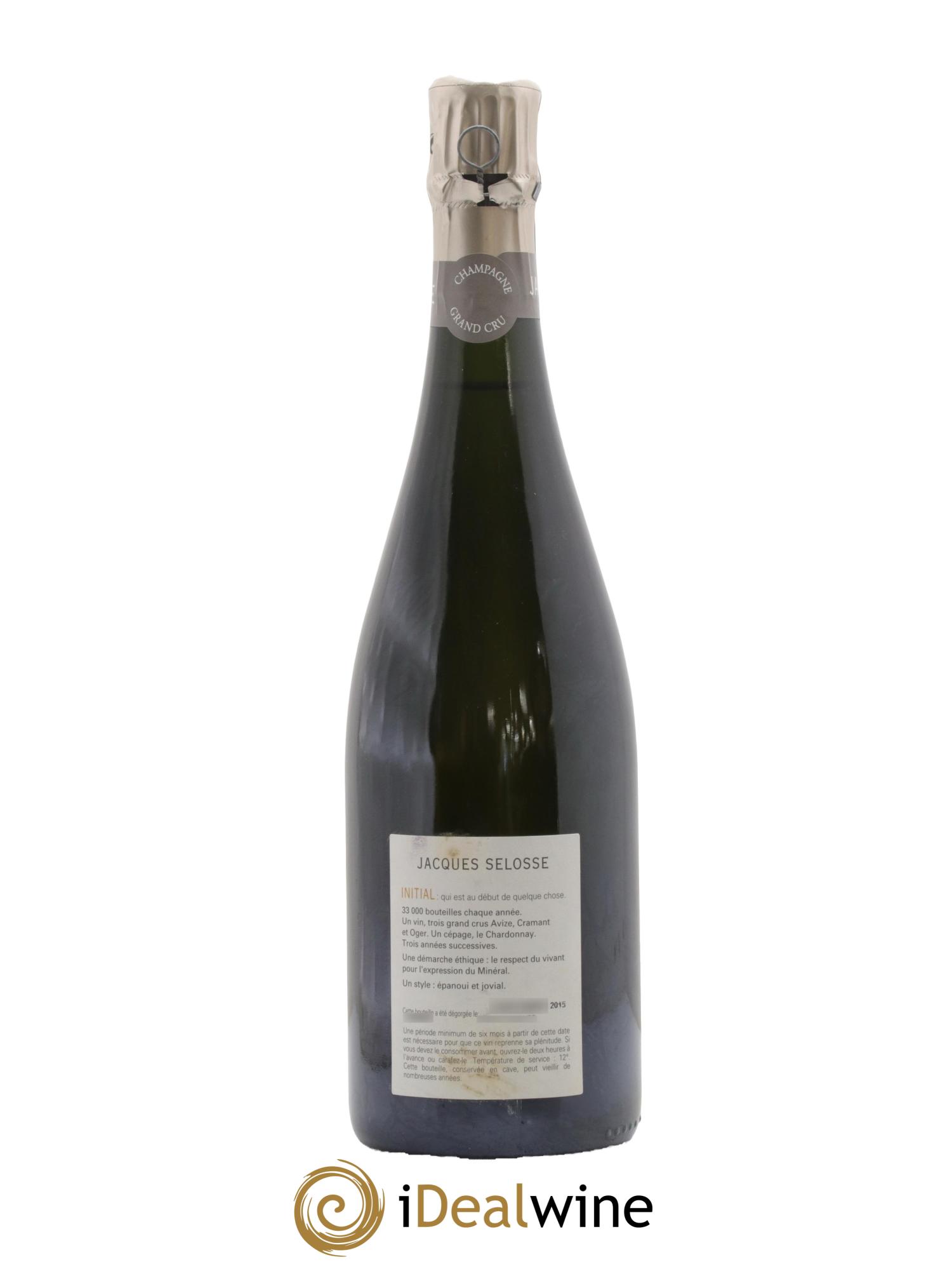 Initial Brut Jacques Selosse - Posten von 1 Flasche - 1