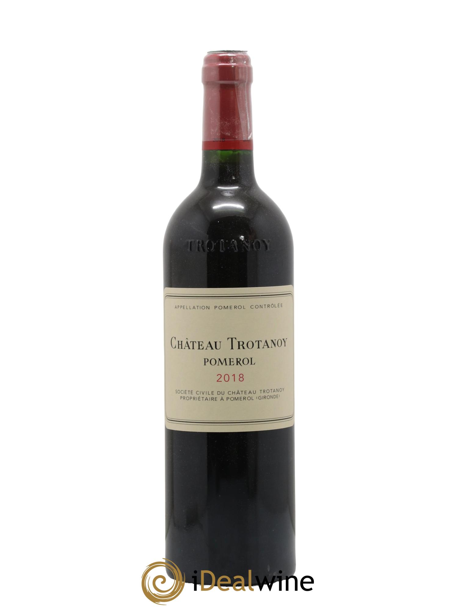 Château Trotanoy 2018 - Lot de 1 bouteille - 0