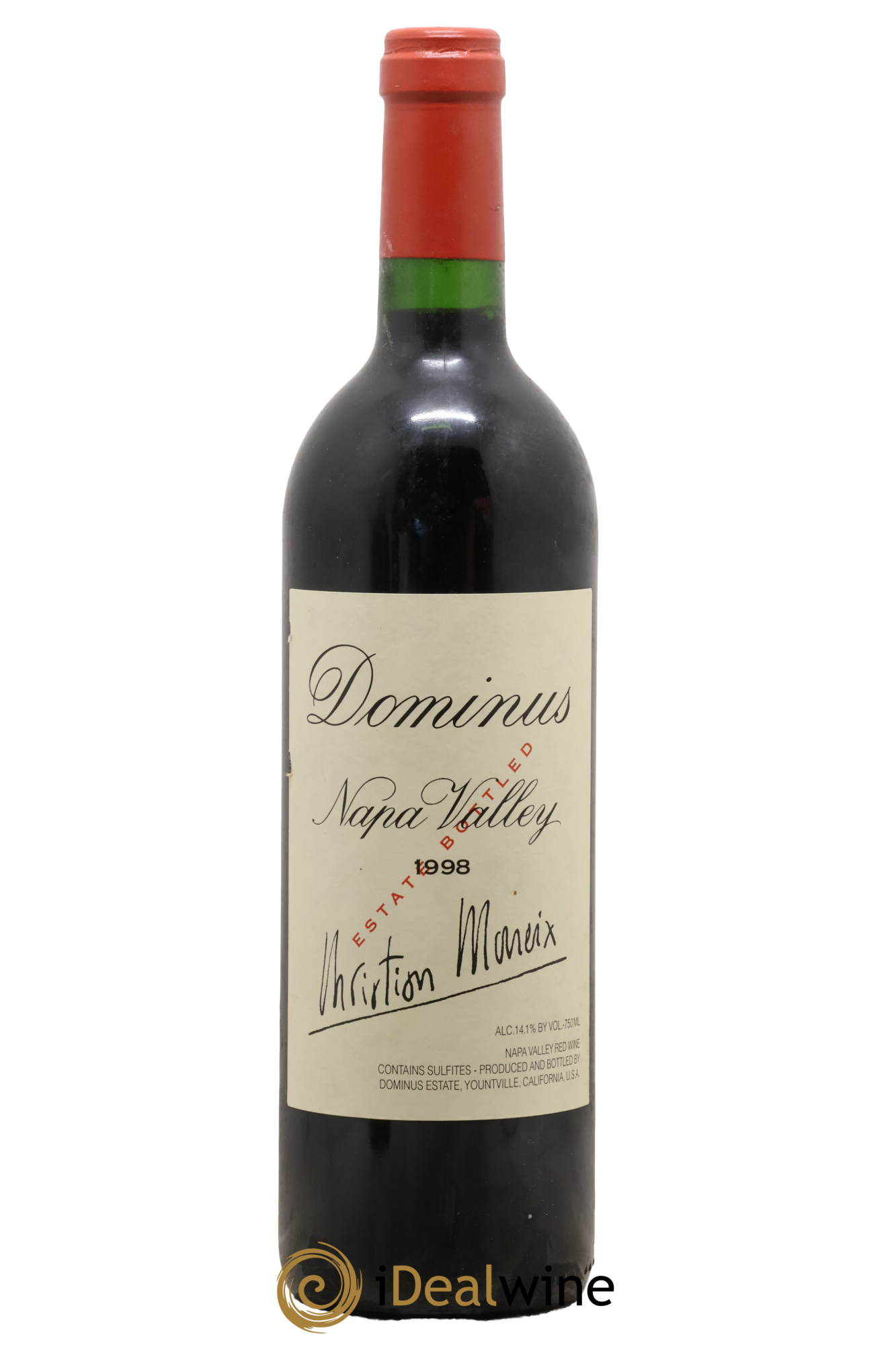 Napa Valley Dominus Christian Moueix 1998 - Lot de 1 bouteille - 0
