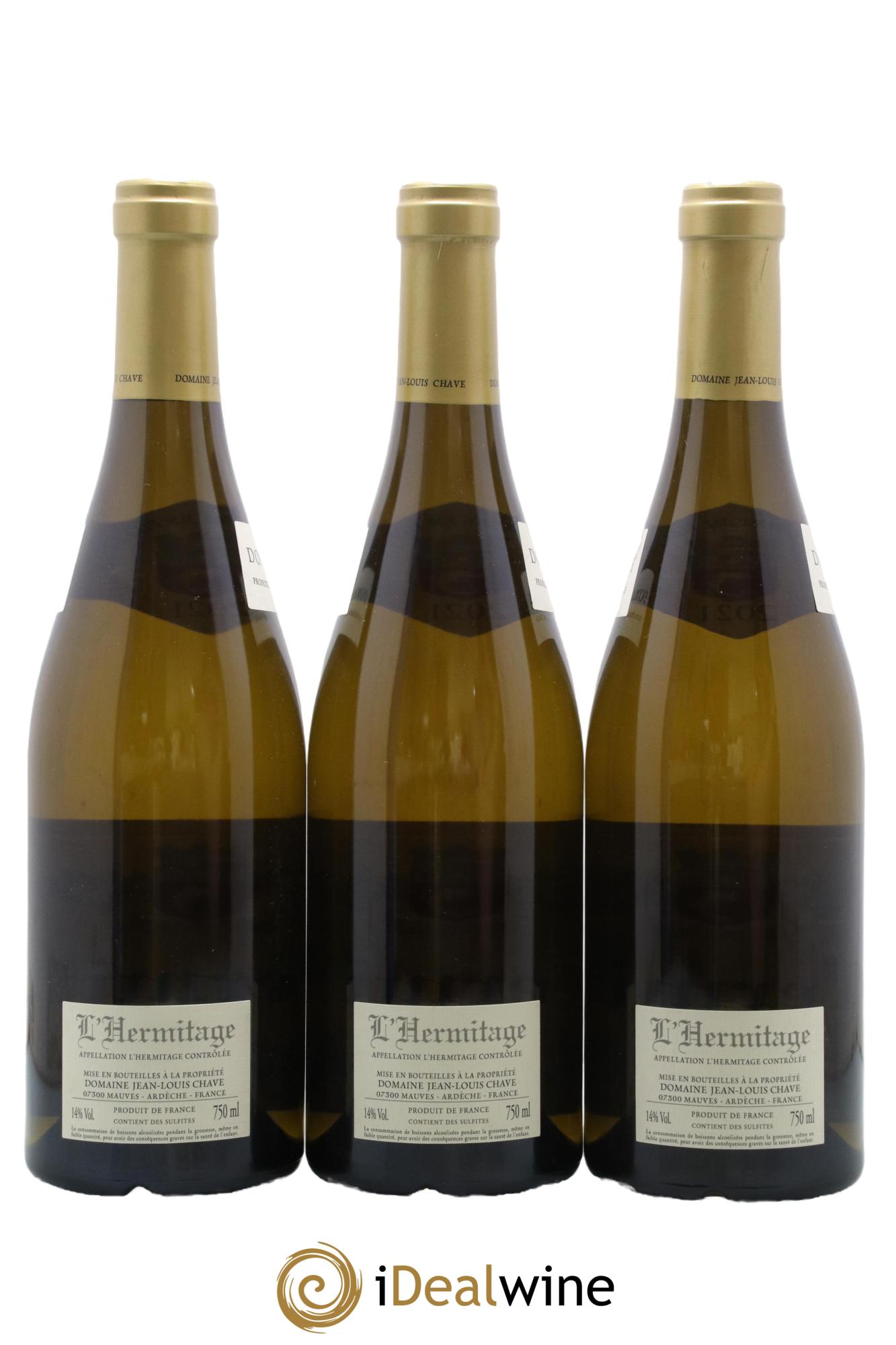 Hermitage Jean-Louis Chave 2021 - Lot de 3 bouteilles - 1
