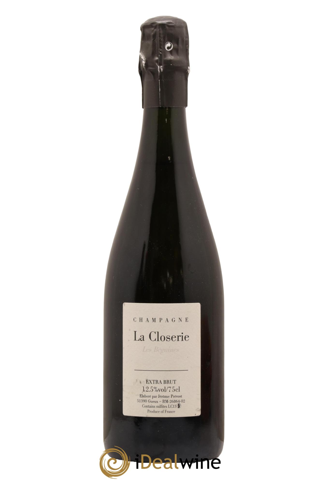 Les Béguines Extra-Brut Jérôme Prévost - Lot de 1 bouteille - 0