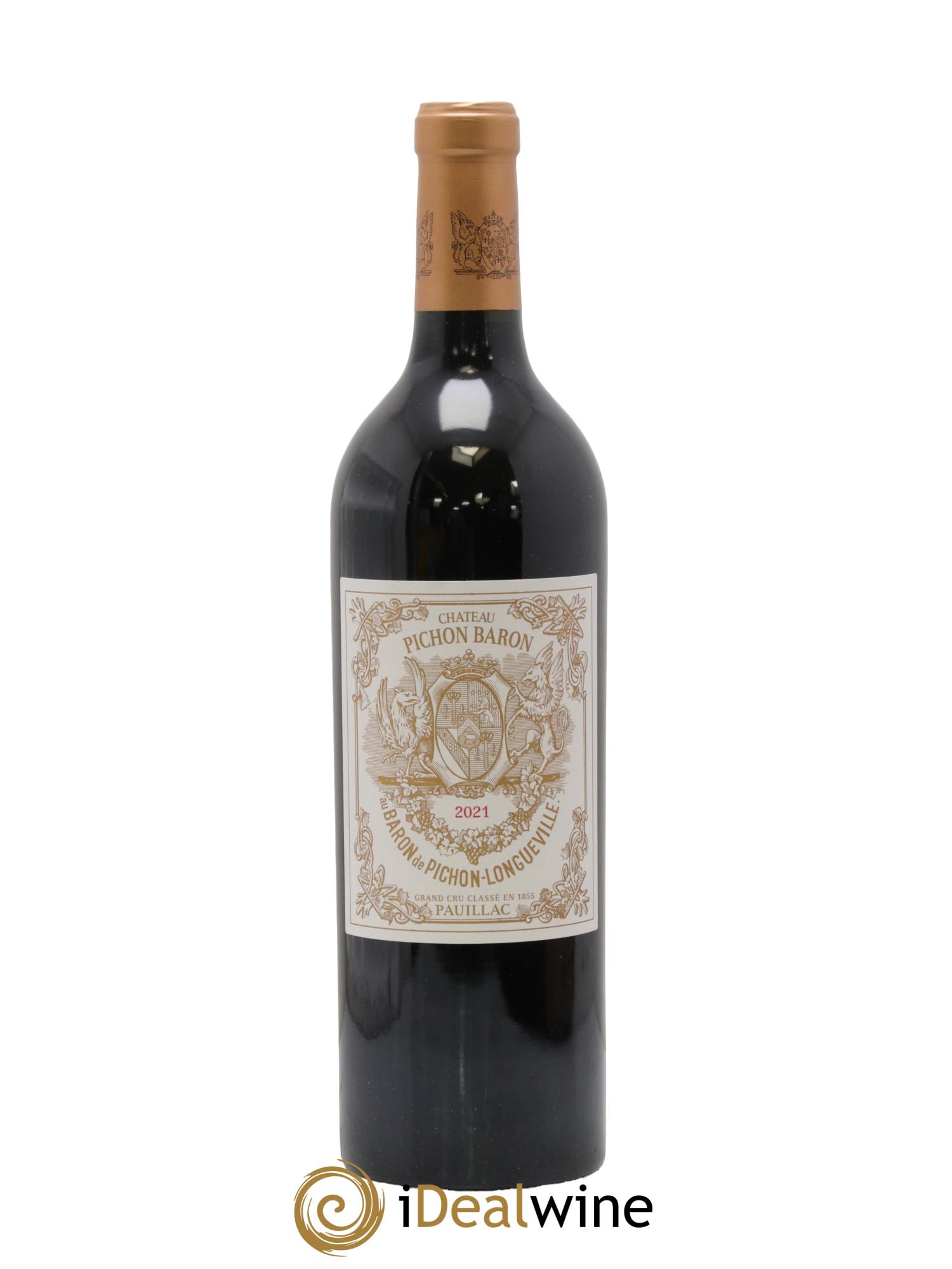 Pichon Longueville Baron 2ème Grand Cru Classé 2021 - Lot of 1 bottle - 1
