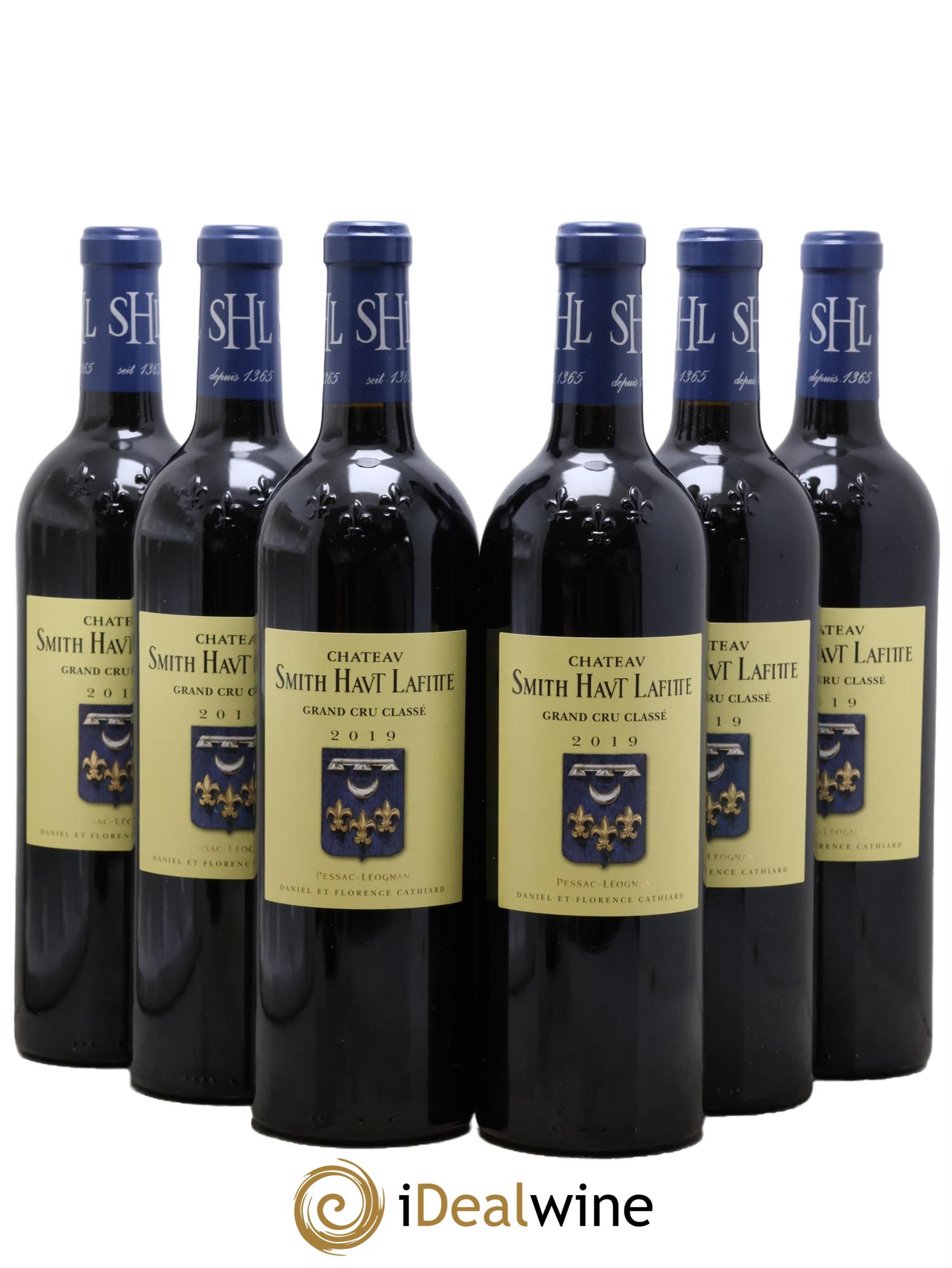 Château Smith Haut Lafitte Cru Classé de Graves  2019 - Posten von 6 Flaschen - 0