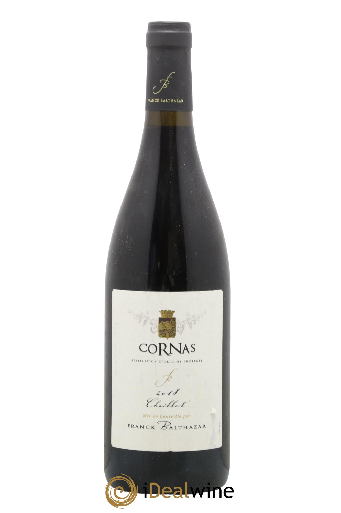 Cornas Chaillot Franck Balthazar (Domaine) 2018 - Lot de 1 bouteille - 0