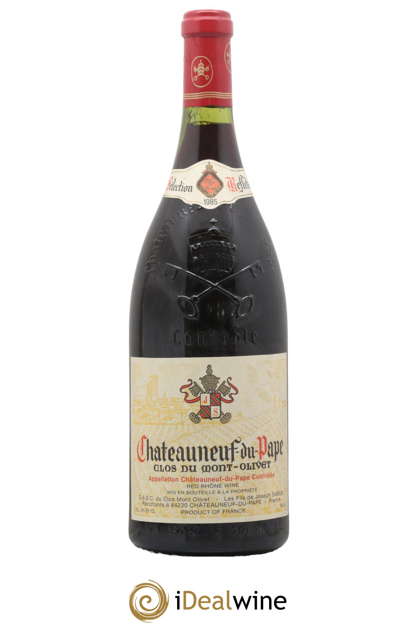 Châteauneuf-du-Pape Clos du Mont-Olivet 1985 - Lot de 1 magnum - 0