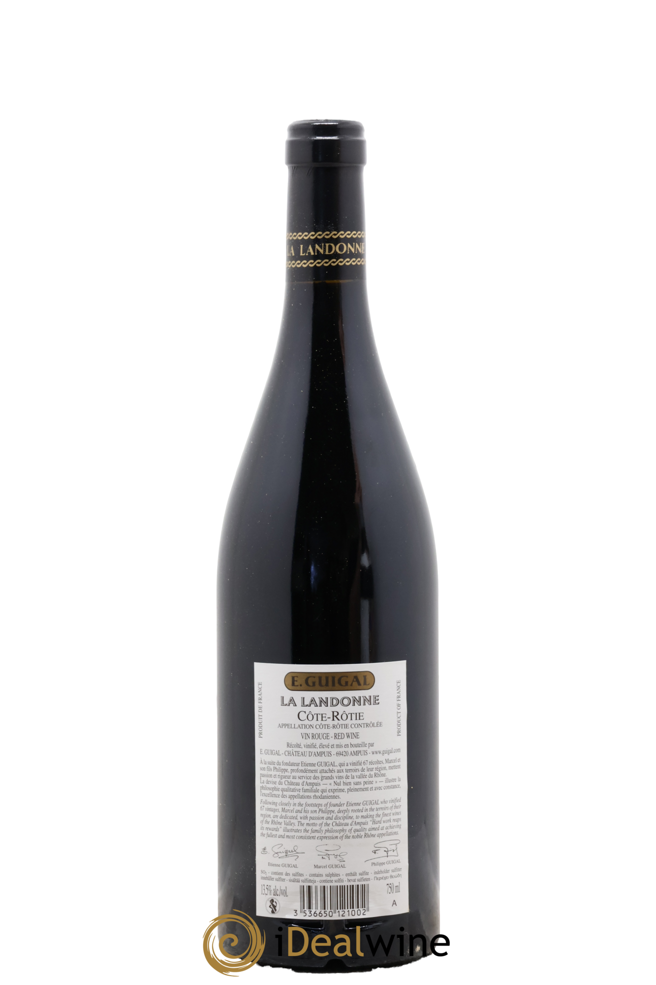 Côte-Rôtie La Landonne Guigal 2013 - Lot of 1 bottle - 1