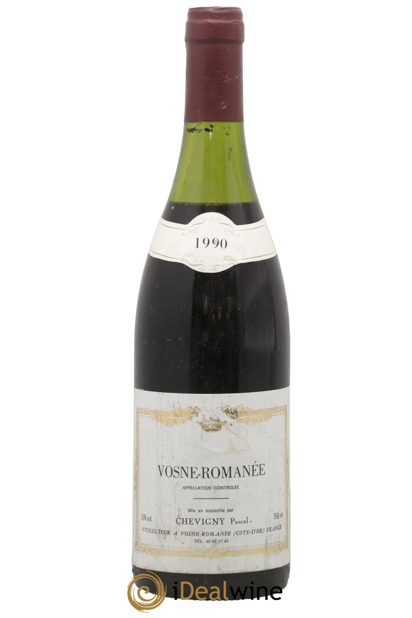 Vosne-Romanée Chevigny 1990 - Posten von 1 Flasche - 0