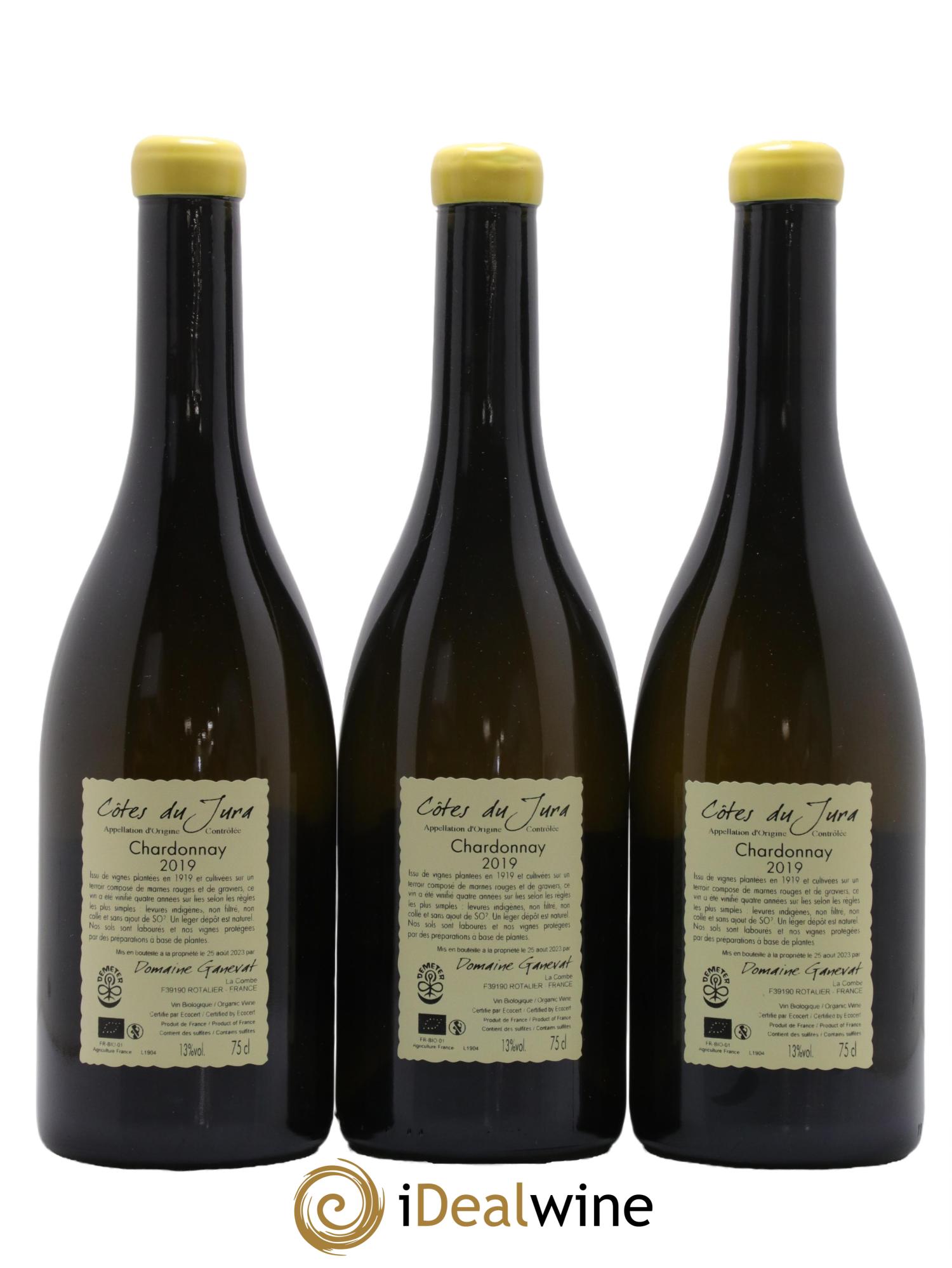 Côtes du Jura Les Grands Teppes Vieilles Vignes Jean-François Ganevat (Domaine) 2019 - Lot de 3 bouteilles - 1