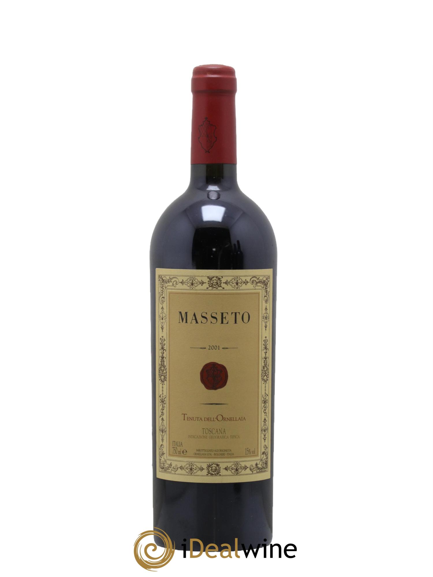 Toscana IGT Tenuta Dell'Ornellaia Masseto Frescobaldi 2001 - Lotto di 1 bottiglia - 0