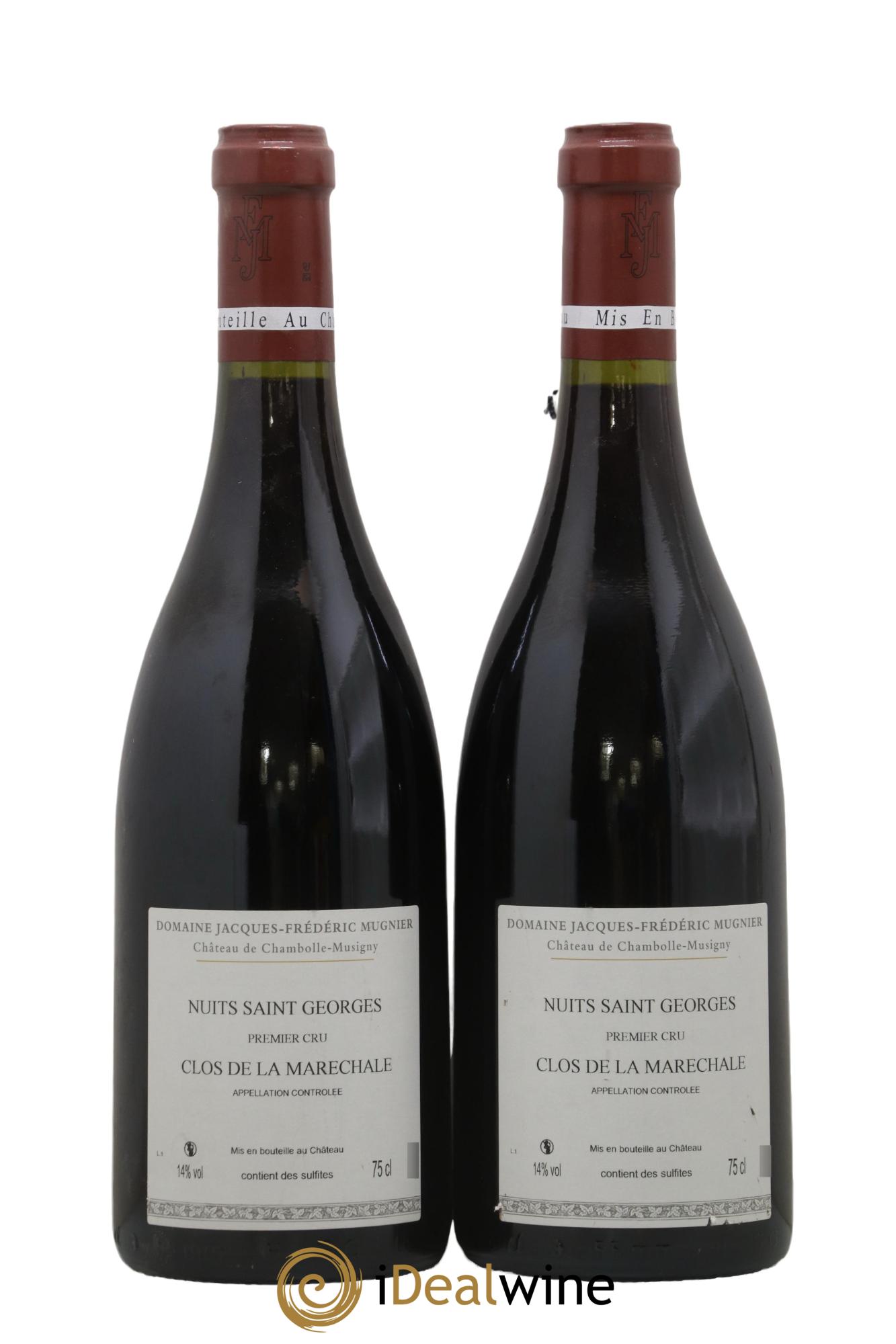 Nuits-Saint-Georges 1er Cru Clos de La Maréchale Jacques-Frédéric Mugnier 2009 - Lot de 2 bouteilles - 1