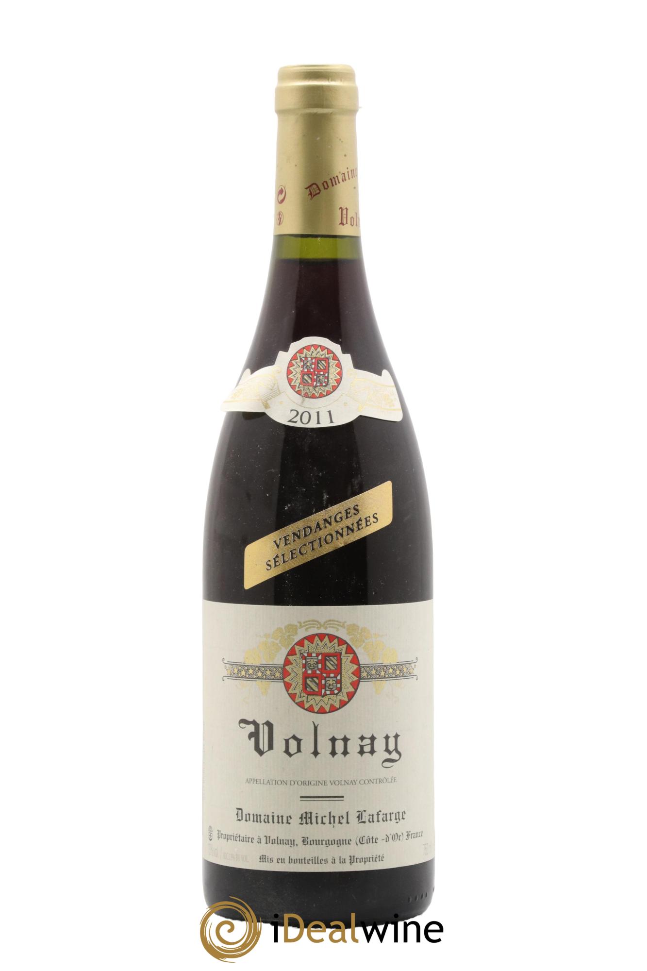 Volnay Vendanges sélectionnées Lafarge (Domaine) 2011 - Lot de 1 bouteille - 0