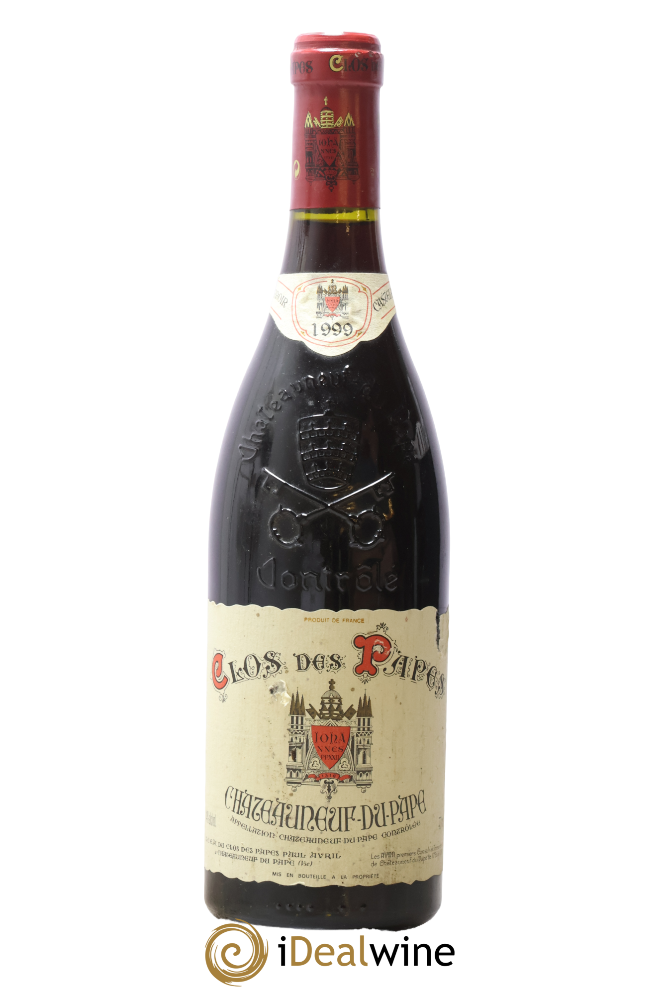 Châteauneuf-du-Pape Clos des Papes - Paul Avril 1999 - Lot de 1 bouteille - 0