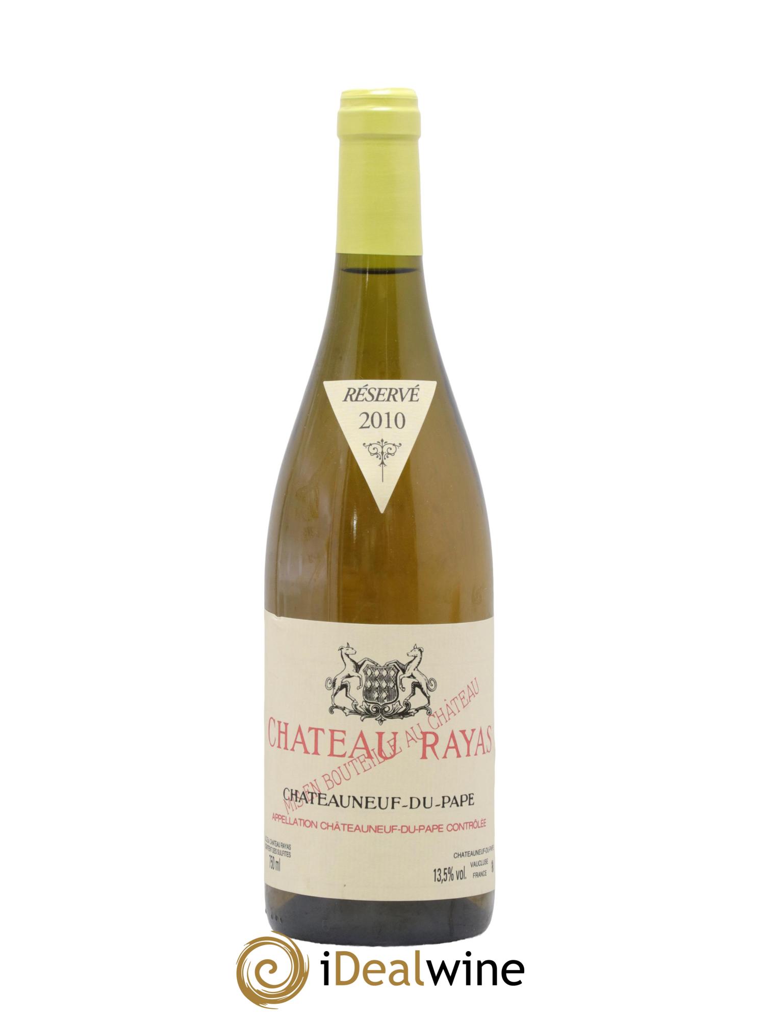 Châteauneuf-du-Pape Château Rayas Emmanuel Reynaud 2010 - Lot de 1 bouteille - 0