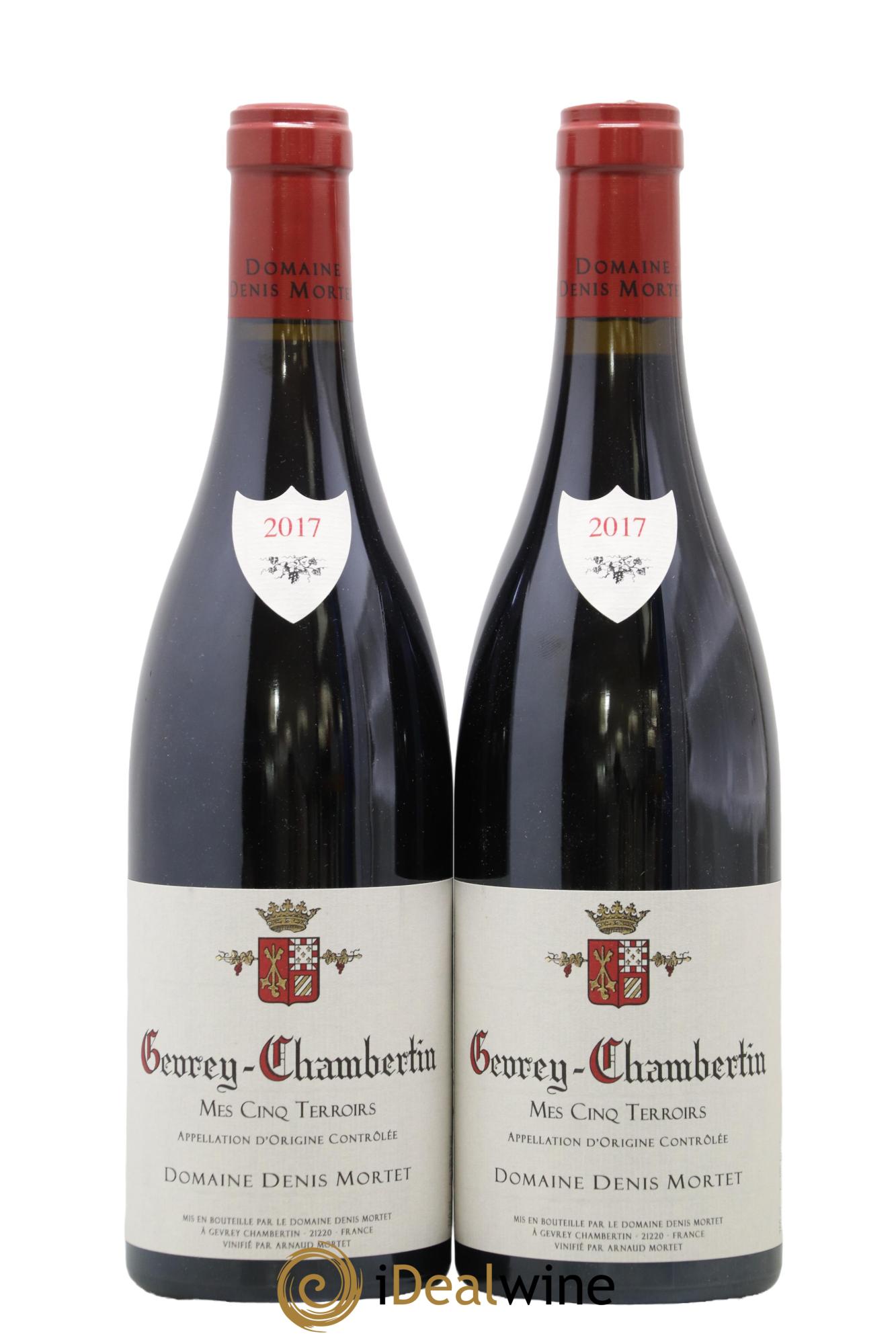 Gevrey-Chambertin Mes Cinq Terroirs Denis Mortet (Domaine) 2017 - Posten von 2 Flaschen - 0