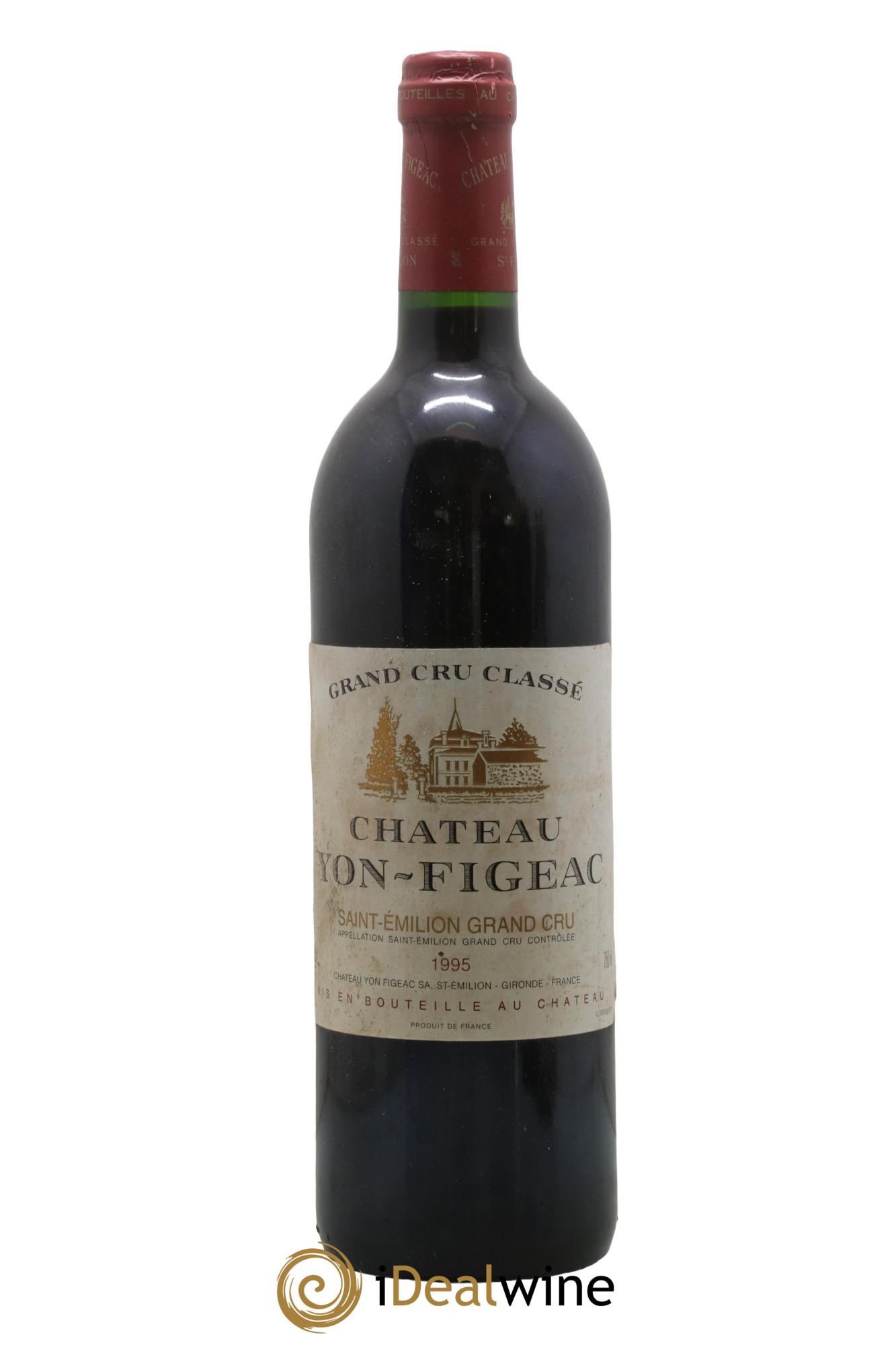 Château Yon Figeac Grand Cru Classé 1995 - Lotto di 1 bottiglia - 0