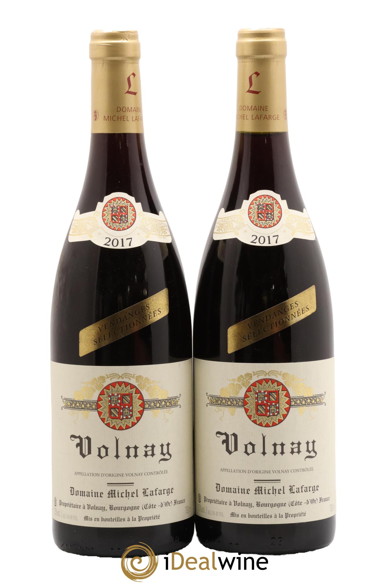 Volnay Vendanges sélectionnées Lafarge (Domaine) 2017 - Posten von 2 Flaschen - 0