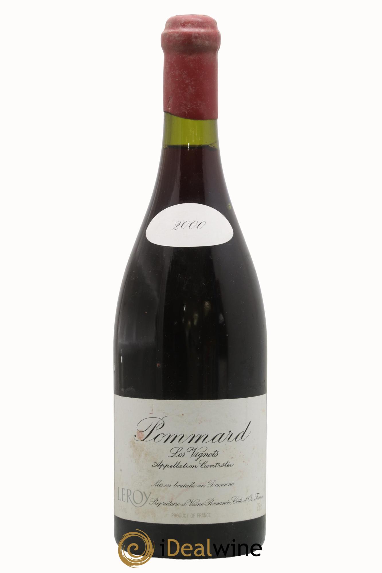 Pommard Les Vignots Leroy (Domaine) 2000 - Lotto di 1 bottiglia - 0
