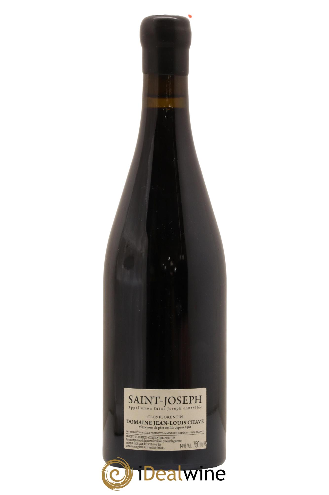 Saint-Joseph Clos Florentin Jean-Louis Chave 2016 - Lot de 1 bouteille - 1