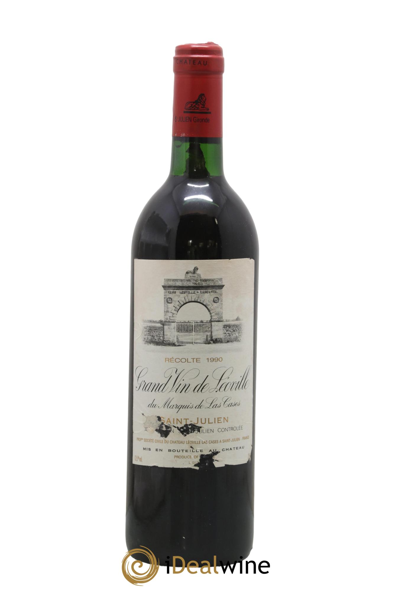 Château Léoville Las Cases 2ème Grand Cru Classé 1990 - Lotto di 1 bottiglia - 0