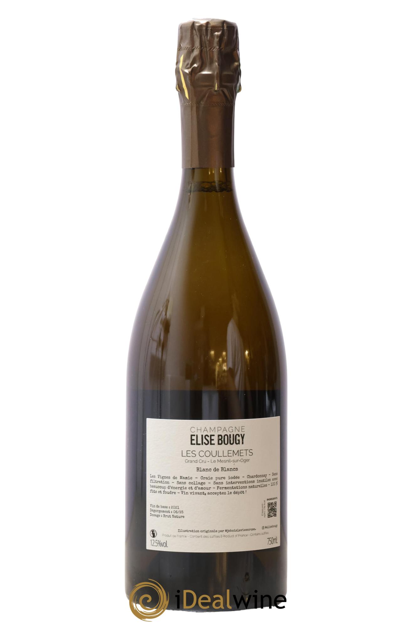 Les Coullemets Elise Bougy - Lot de 1 bouteille - 1