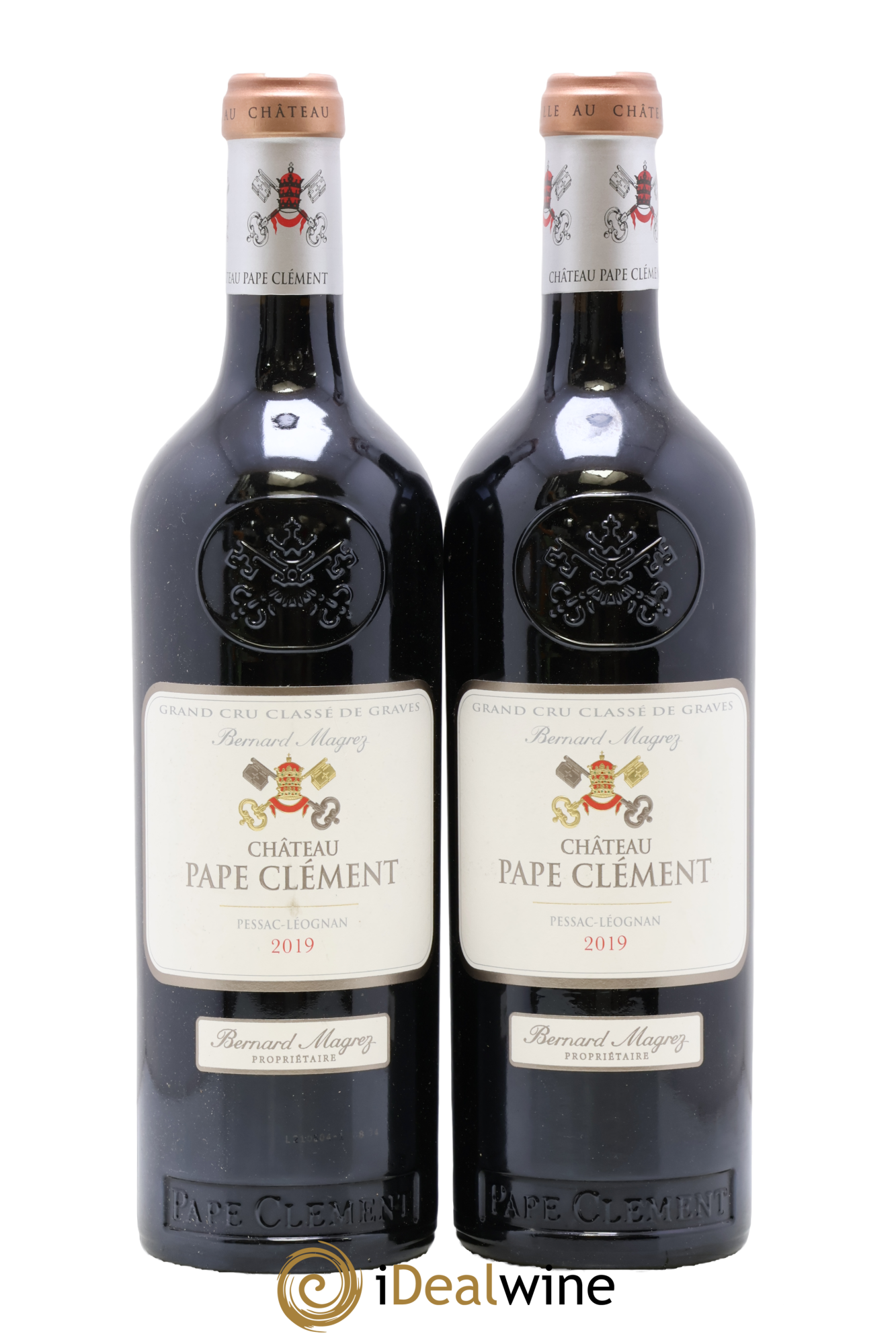 Château Pape Clément Cru Classé de Graves 2019 - Lotto di 2 bottiglie - 0