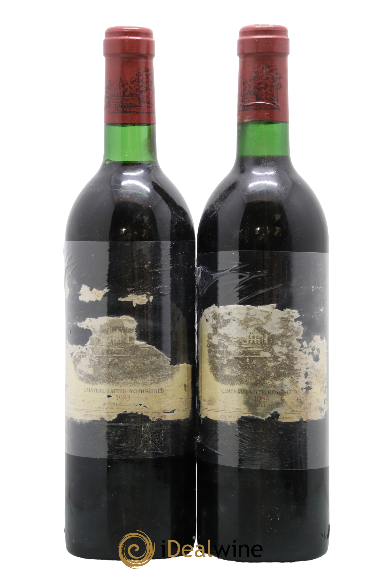Château Lafite Rothschild 1er Grand Cru Classé 1983 - Lot de 2 bouteilles - 0