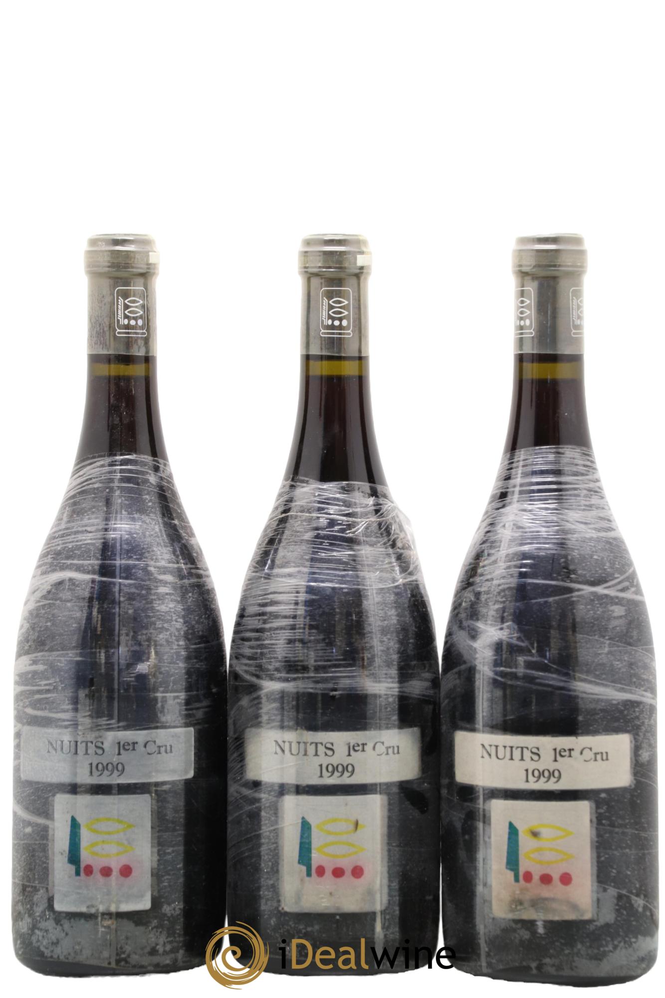 Nuits-Saint-Georges 1er Cru Prieuré Roch 1999 - Lot de 3 bouteilles - 0