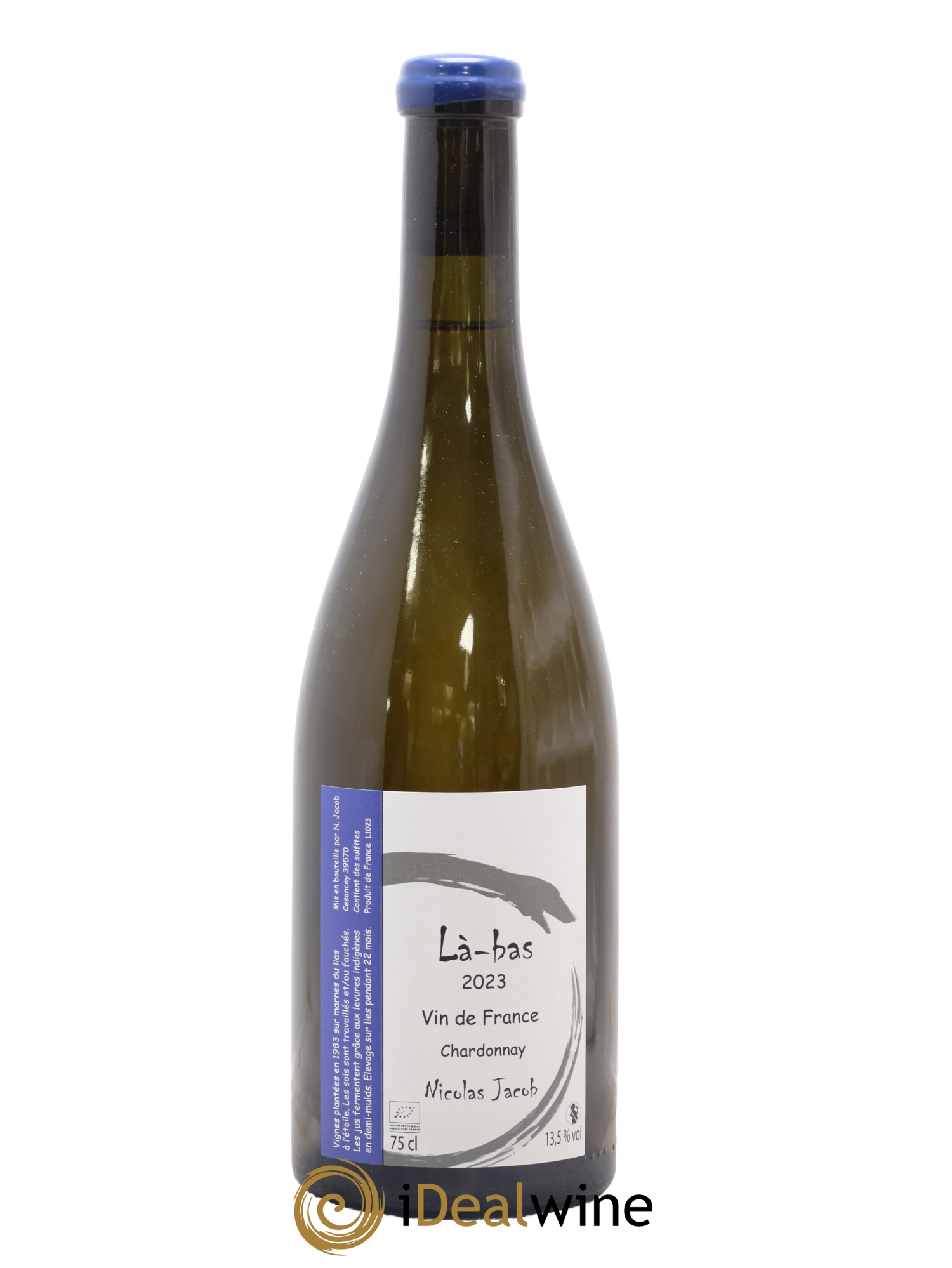 Vin de France Là-Bas Chardonnay Nicolas Jacob 2023 - Lot of 1 bottle - 0