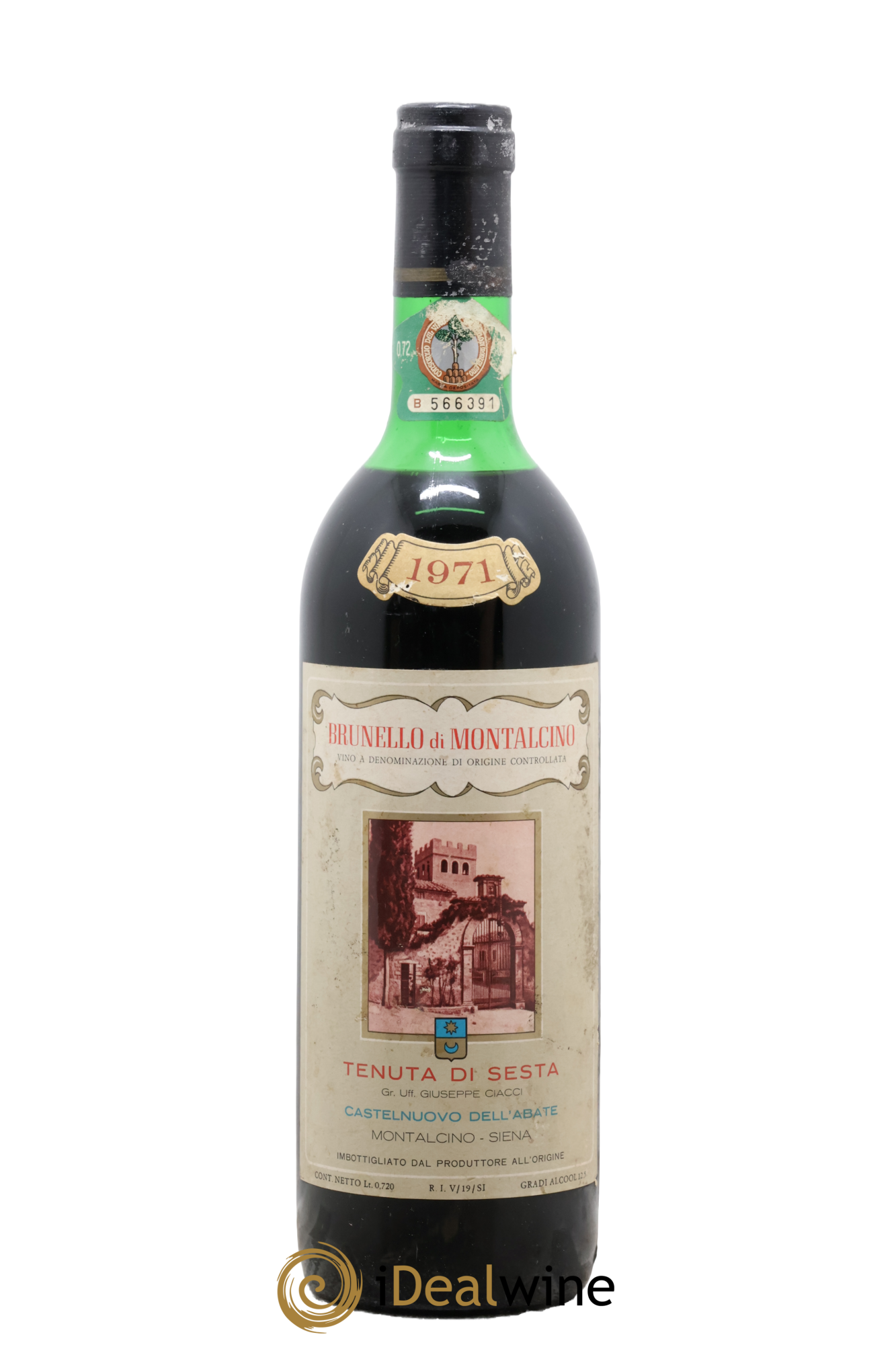 Brunello di Montalcino Tenuta Sesta 1971 - Lot de 1 bouteille - 0