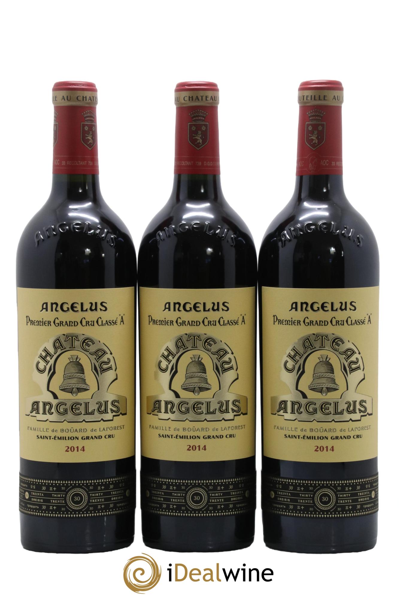 Château Angélus 1er Grand Cru Classé A 2014 - Lot de 12 bouteilles - 4