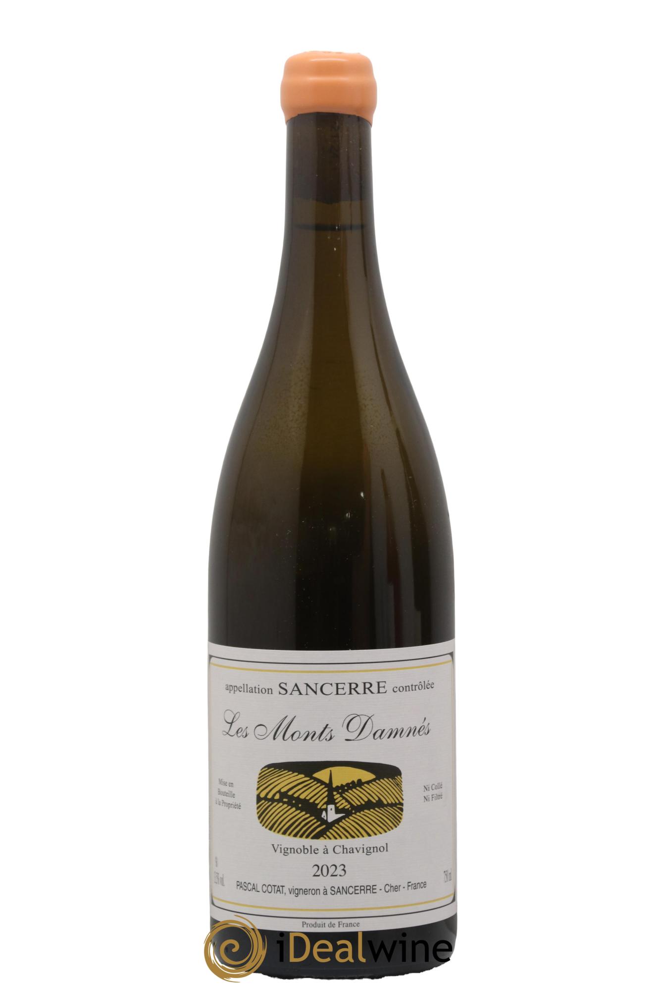 Sancerre Les Monts Damnés Pascal Cotat 2023 - Posten von 1 Flasche - 0