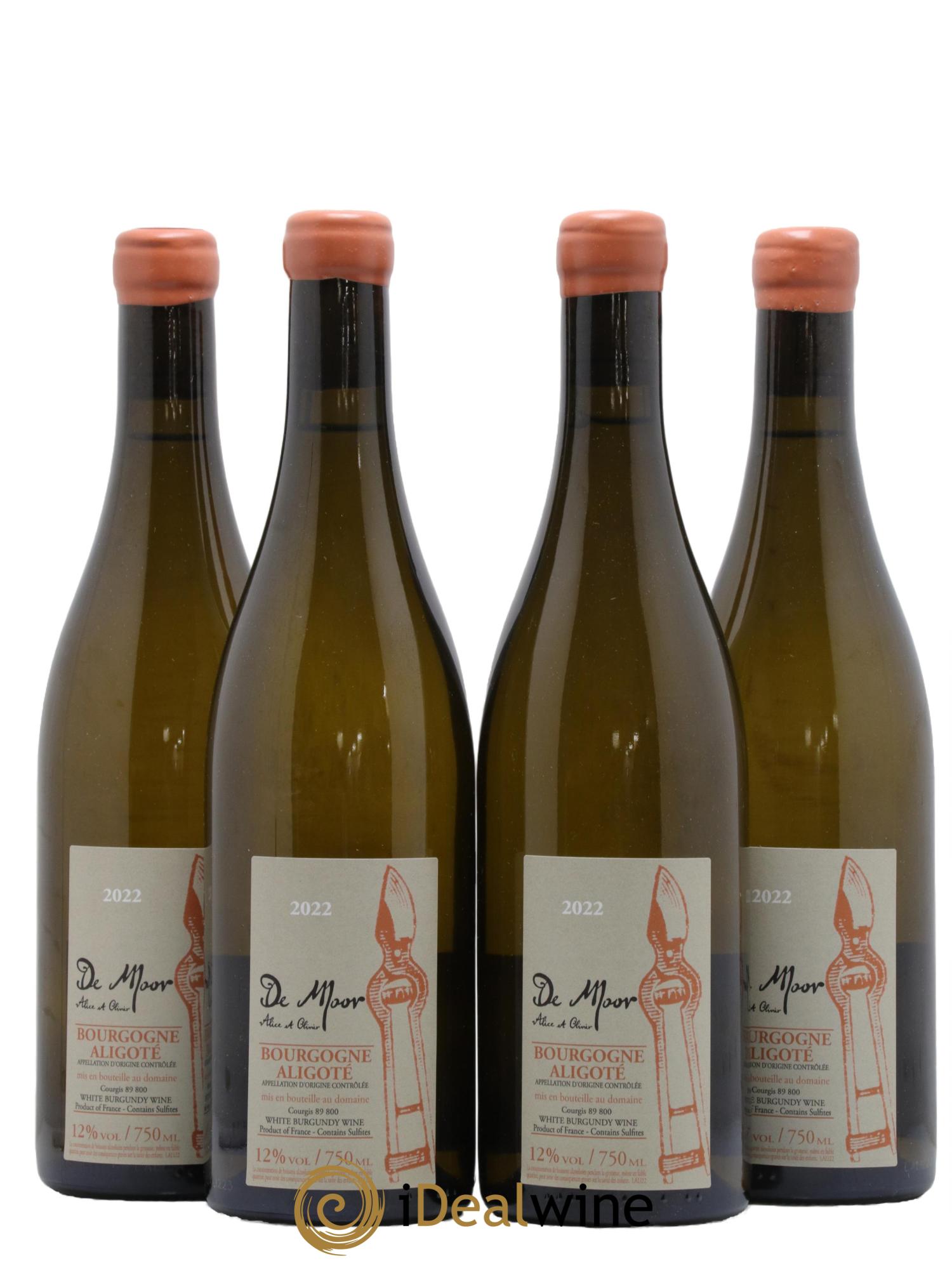 Bourgogne Aligoté Alice et Olivier De Moor 2022 - Lot de 4 bouteilles - 0