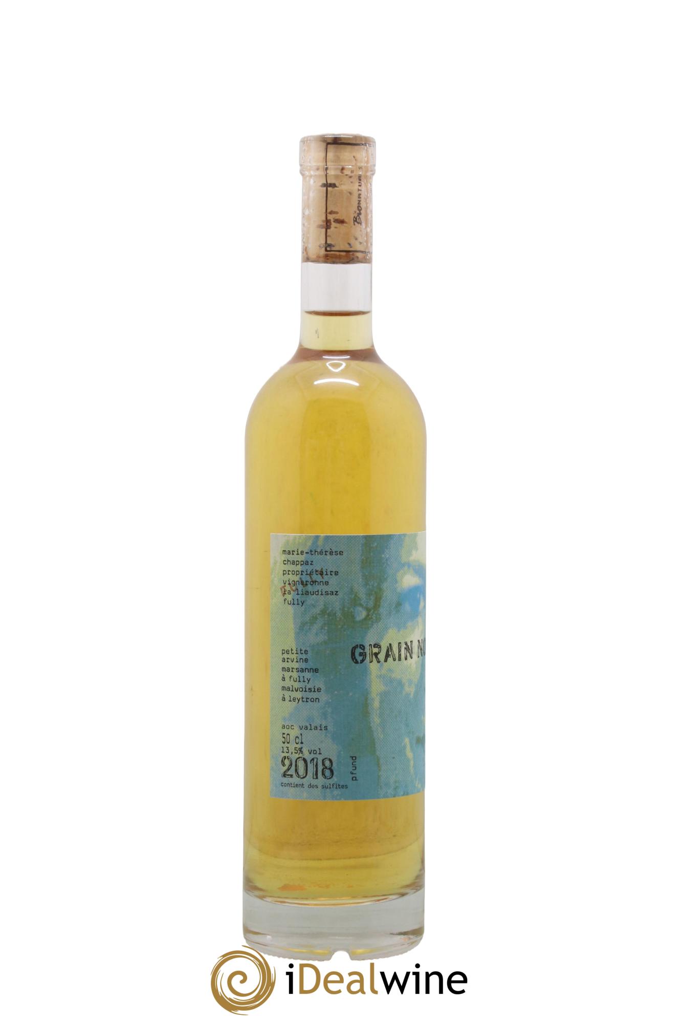 Valais Grain Noble Marsanne Blanche Petite Arvine Marie-Thérèse Chappaz - Domaine Les Claives Marsanne Blanche Petite Arvine Malvoisie 2018 - Lot de 1 format 50cl - 1