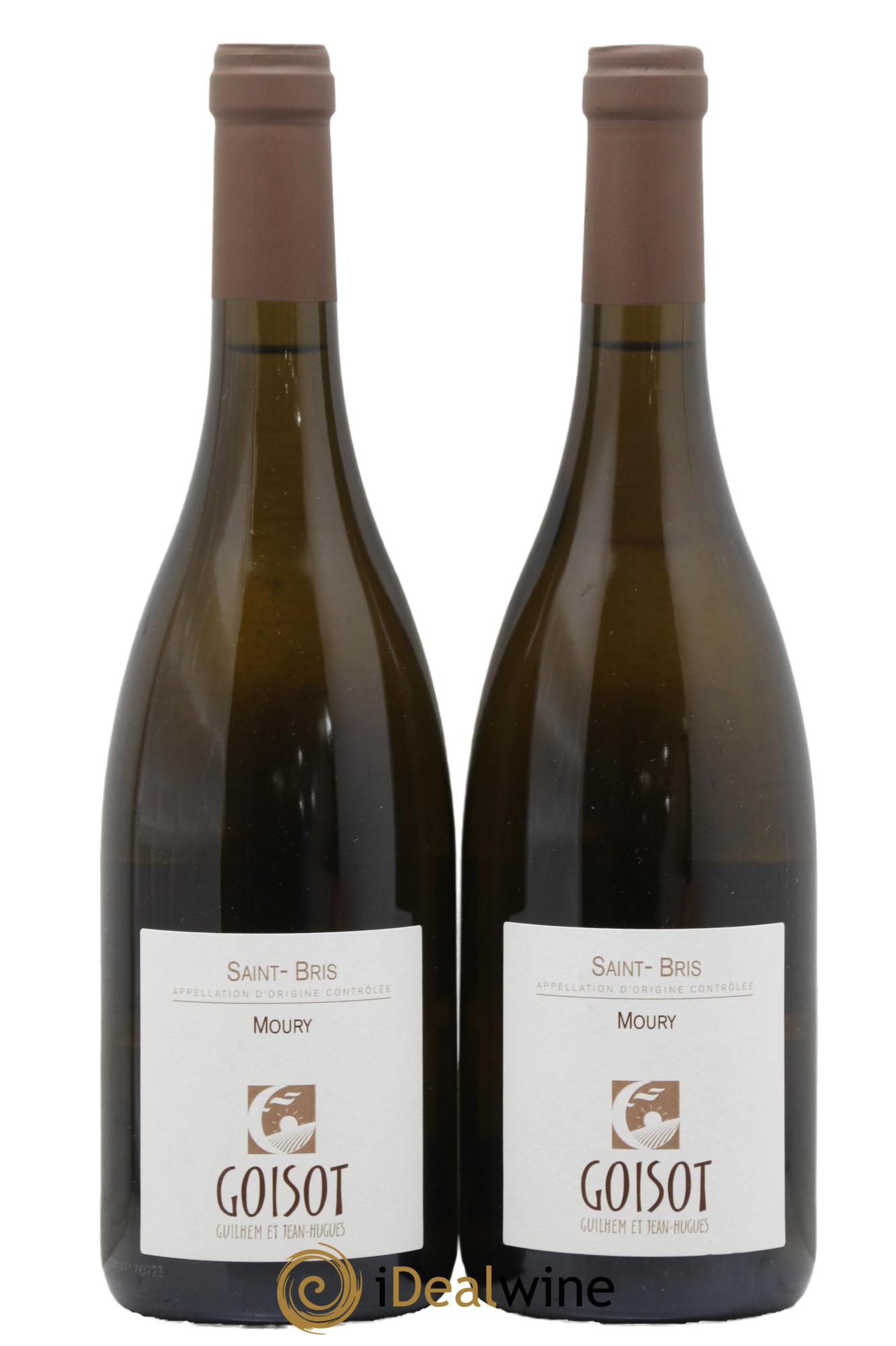 Bourgogne Saint-Bris Moury Goisot 2022 - Lot de 2 bouteilles - 0