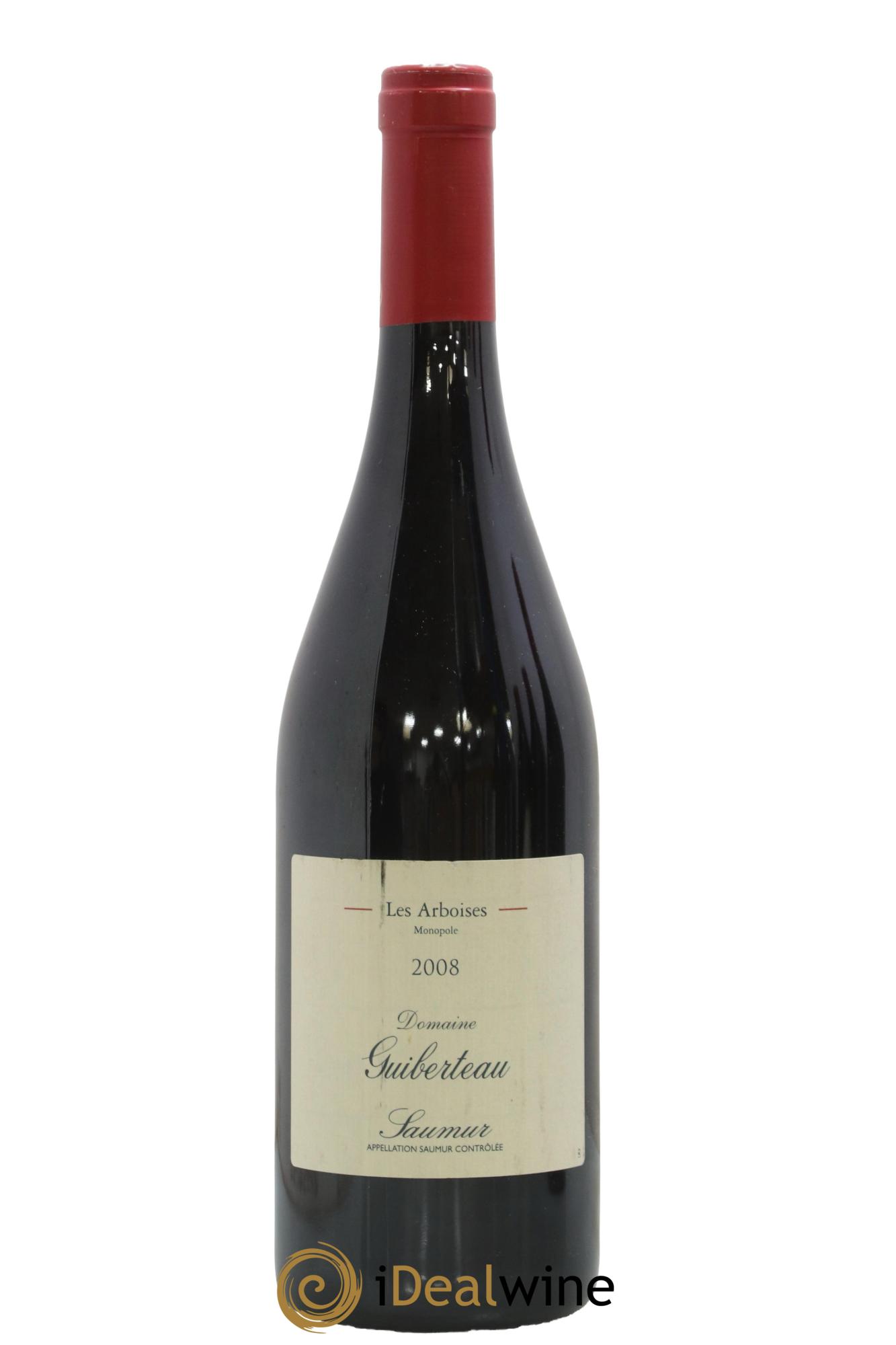 Saumur Les Arboises Domaine Guiberteau 2008 - Lot of 1 bottle - 0