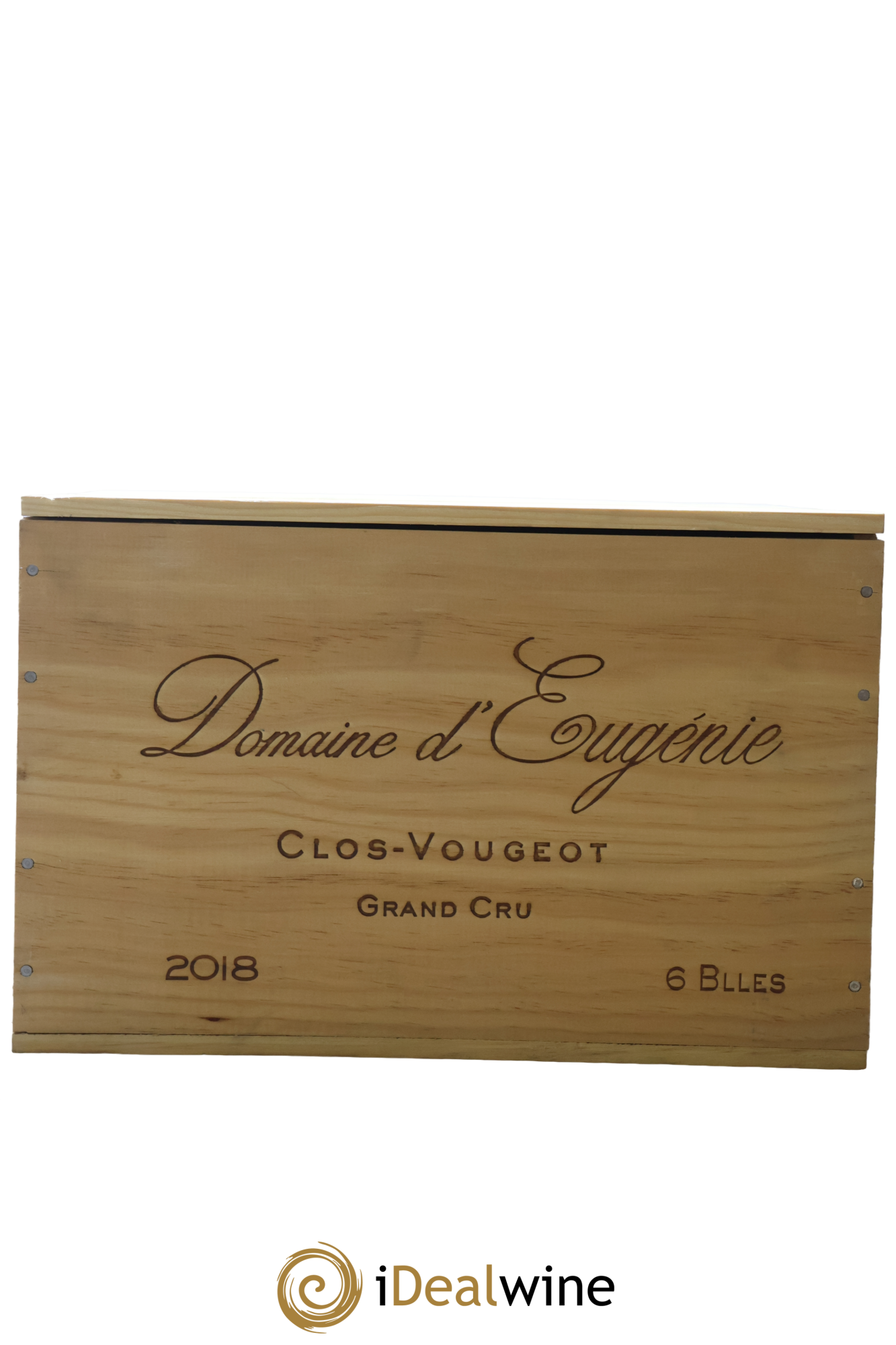Clos de Vougeot Grand Cru Domaine René Engel - Domaine Eugénie 2018 - Lot de 6 bouteilles - 5