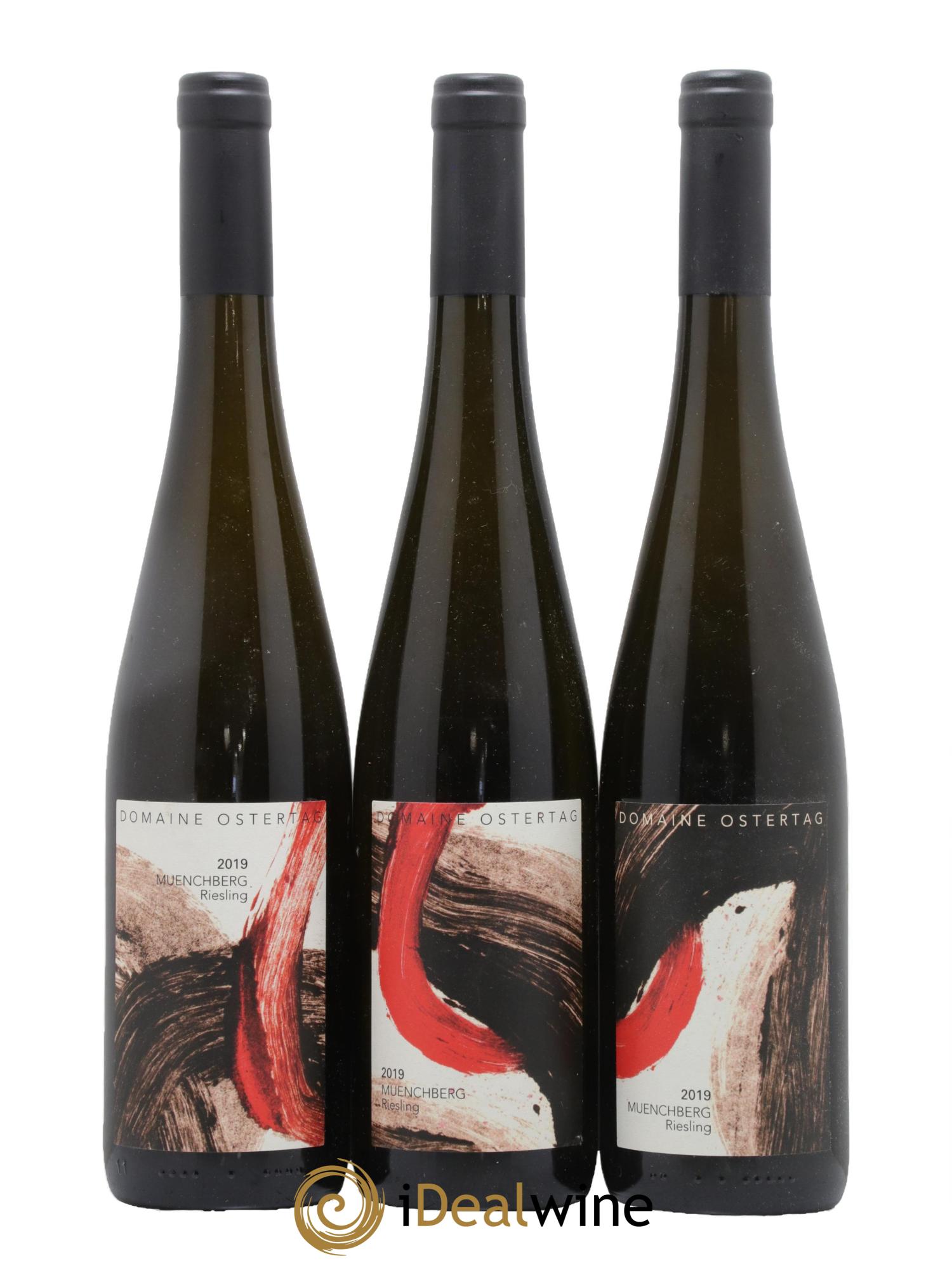 Alsace Riesling Grand Cru Muenchberg Ostertag (Domaine) 2019 - Lot de 3 bouteilles - 0