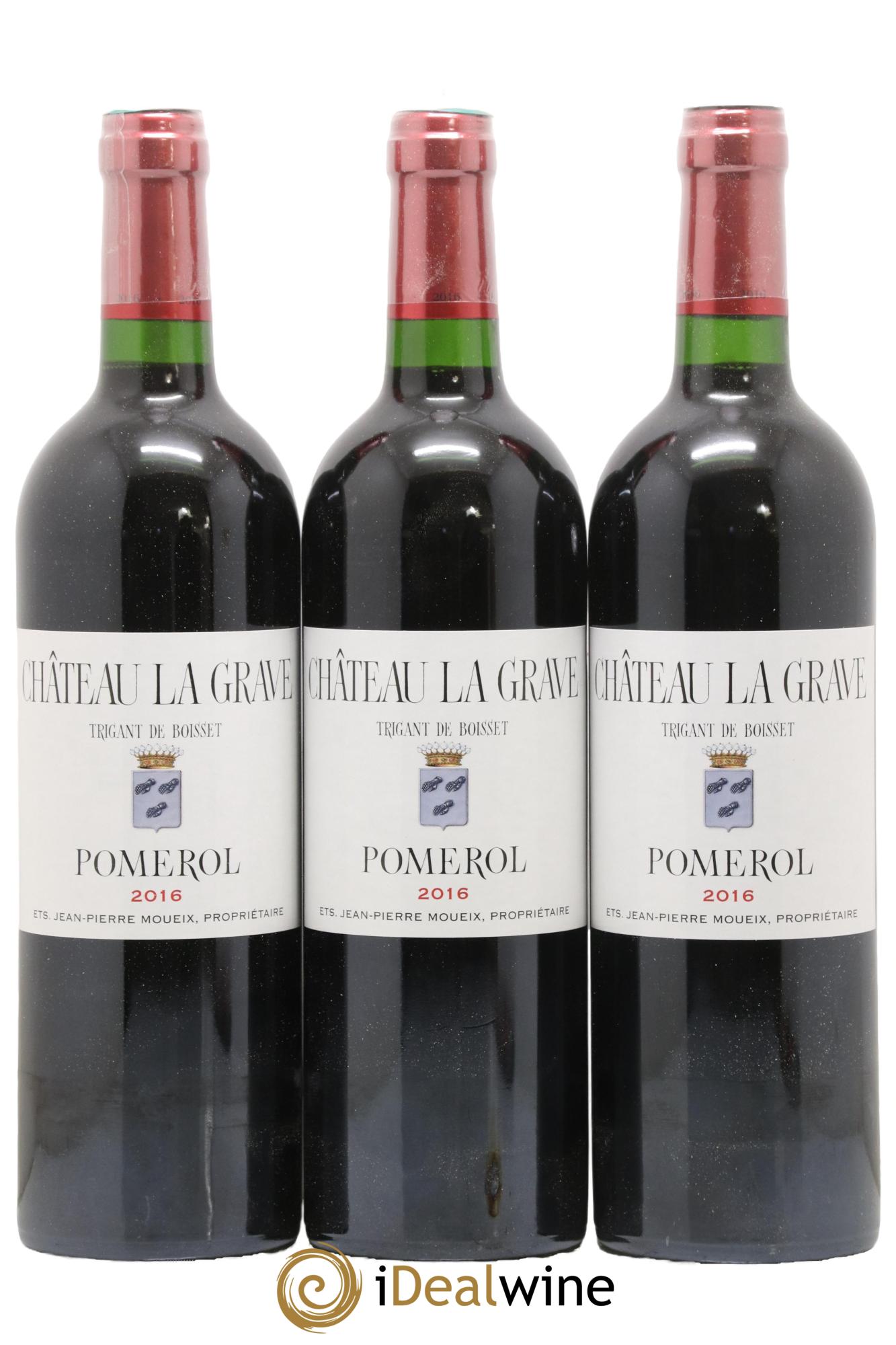 Château La Grave à Pomerol (Trigant de Boisset) 2016 - Lot de 6 bouteilles - 2