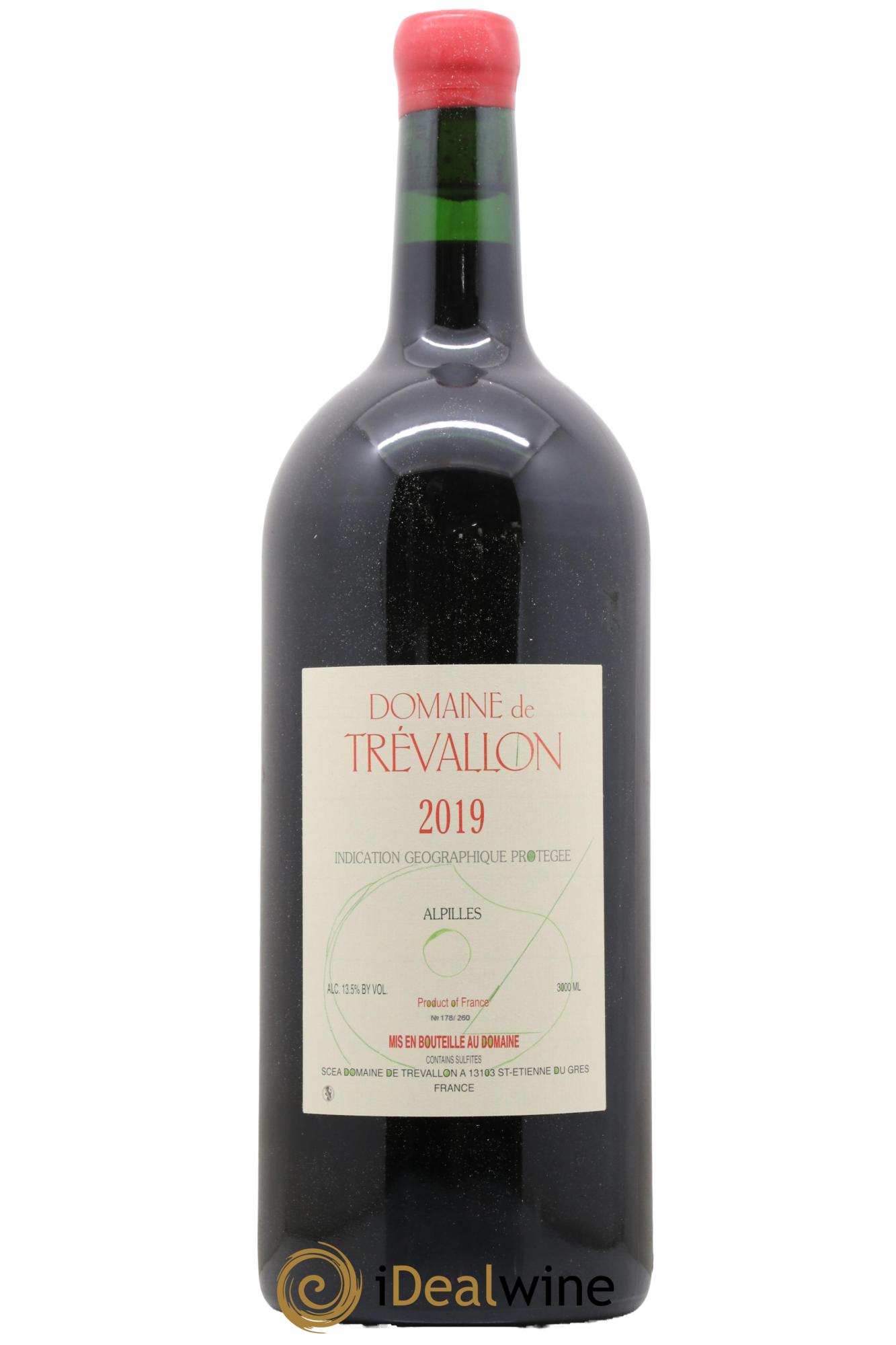 IGP Alpilles Trévallon (Domaine de) Eloi Dürrbach 2019 - Lot de 1 double magnum - 1