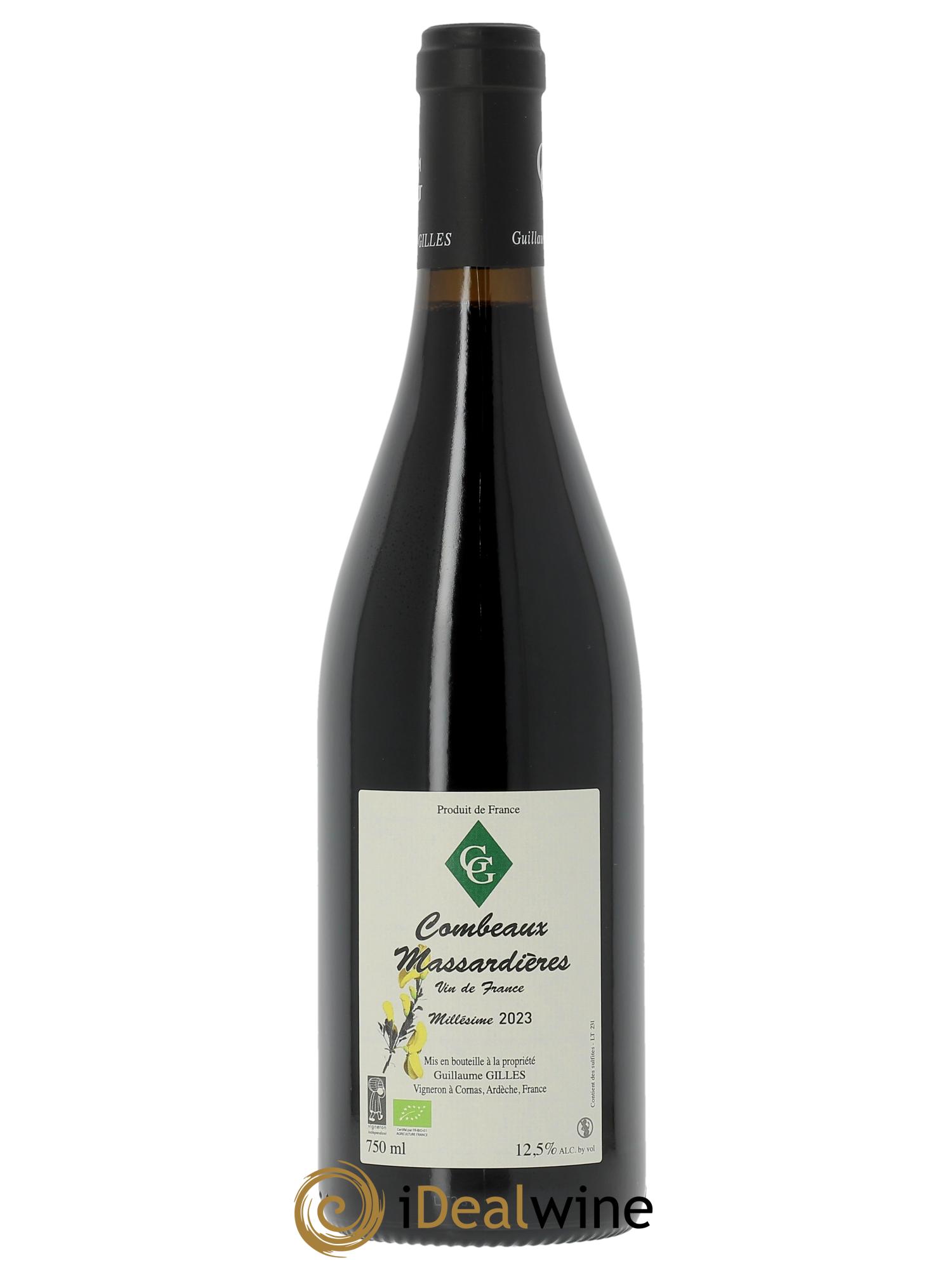 Vin de France Combeaux Massardières Guillaume Gilles (Domaine)  2023 - Posten von 1 Flasche - 0